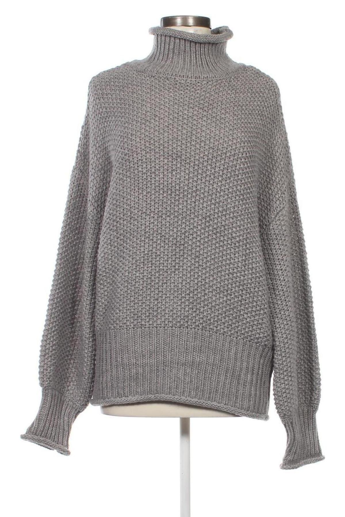 Дамски пуловер Vero Moda, Размер L, Цвят Сив, Цена 12,42 лв.