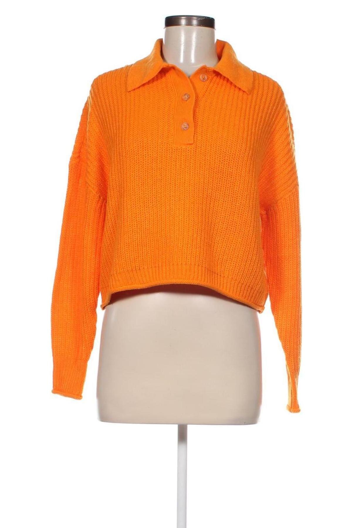 Дамски пуловер Vero Moda, Размер S, Цвят Оранжев, Цена 12,42 лв.