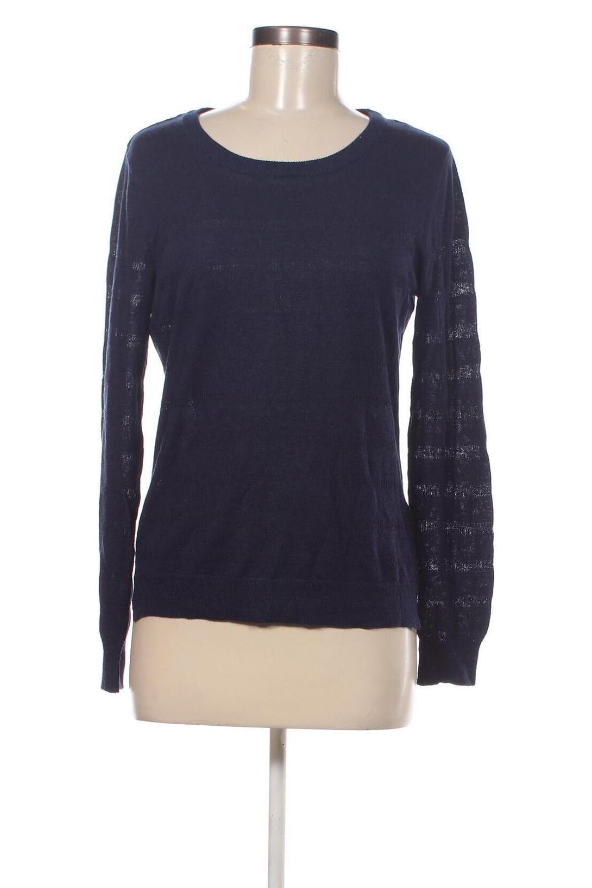 Дамски пуловер Woman By Tchibo, Размер S, Цвят Син, Цена 15,08 лв.