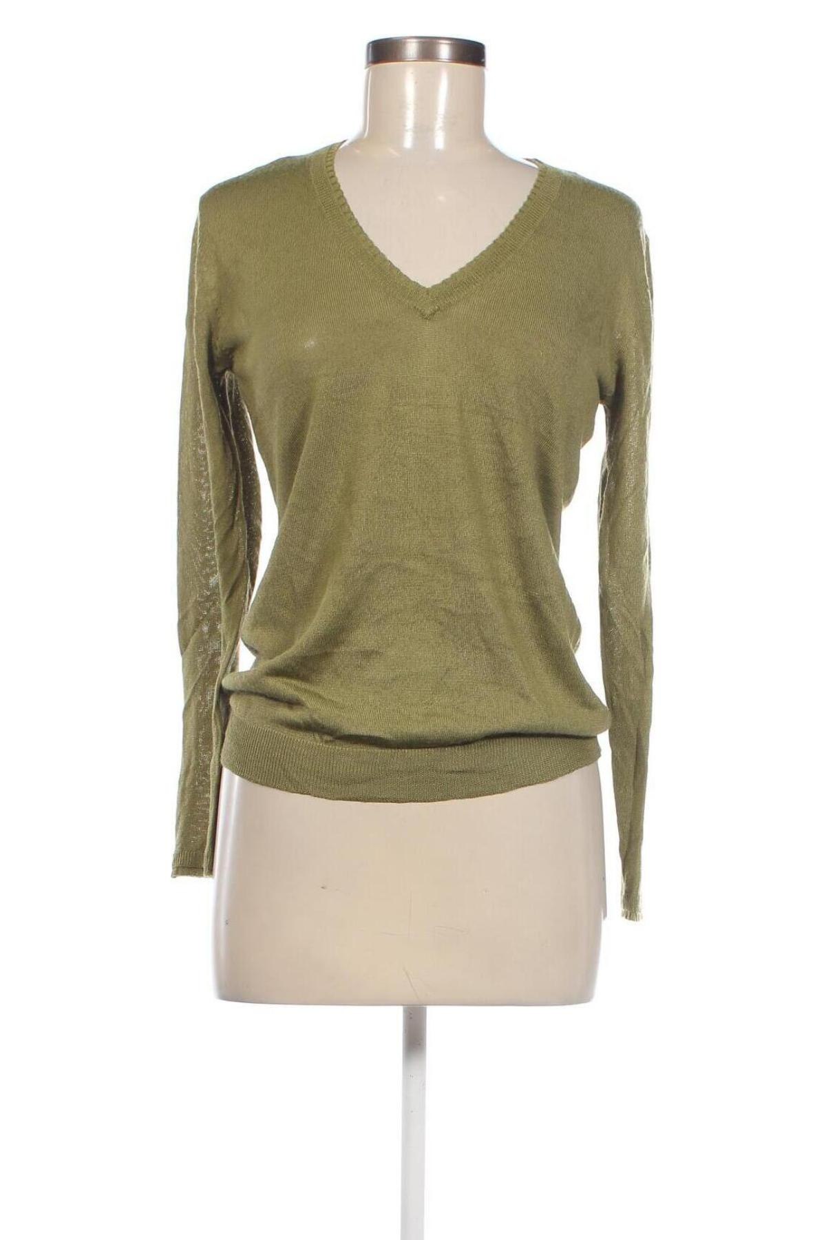 Дамски пуловер Y Basic, Размер M, Цвят Зелен, Цена 11,96 лв.