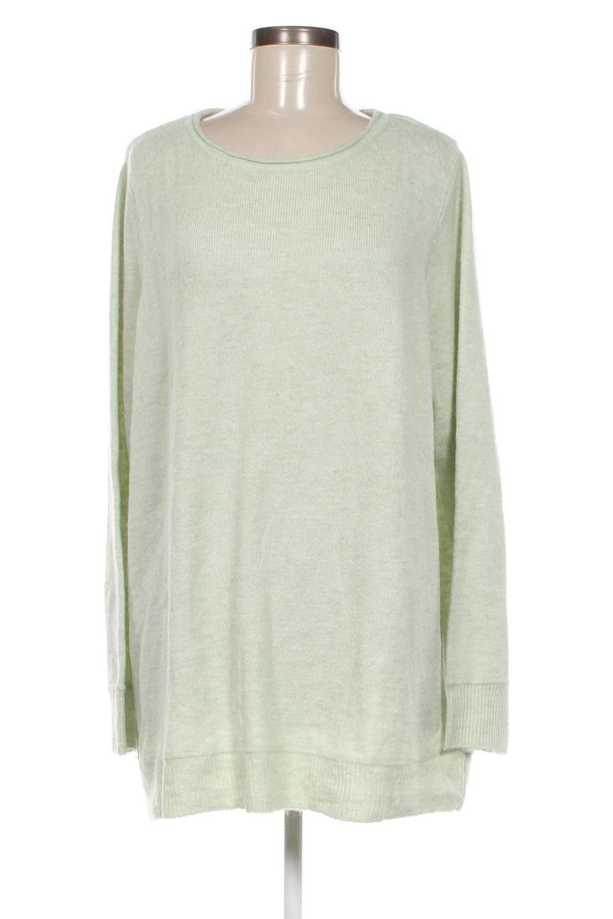 Дамски пуловер Yessica, Размер XL, Цвят Зелен, Цена 15,37 лв.