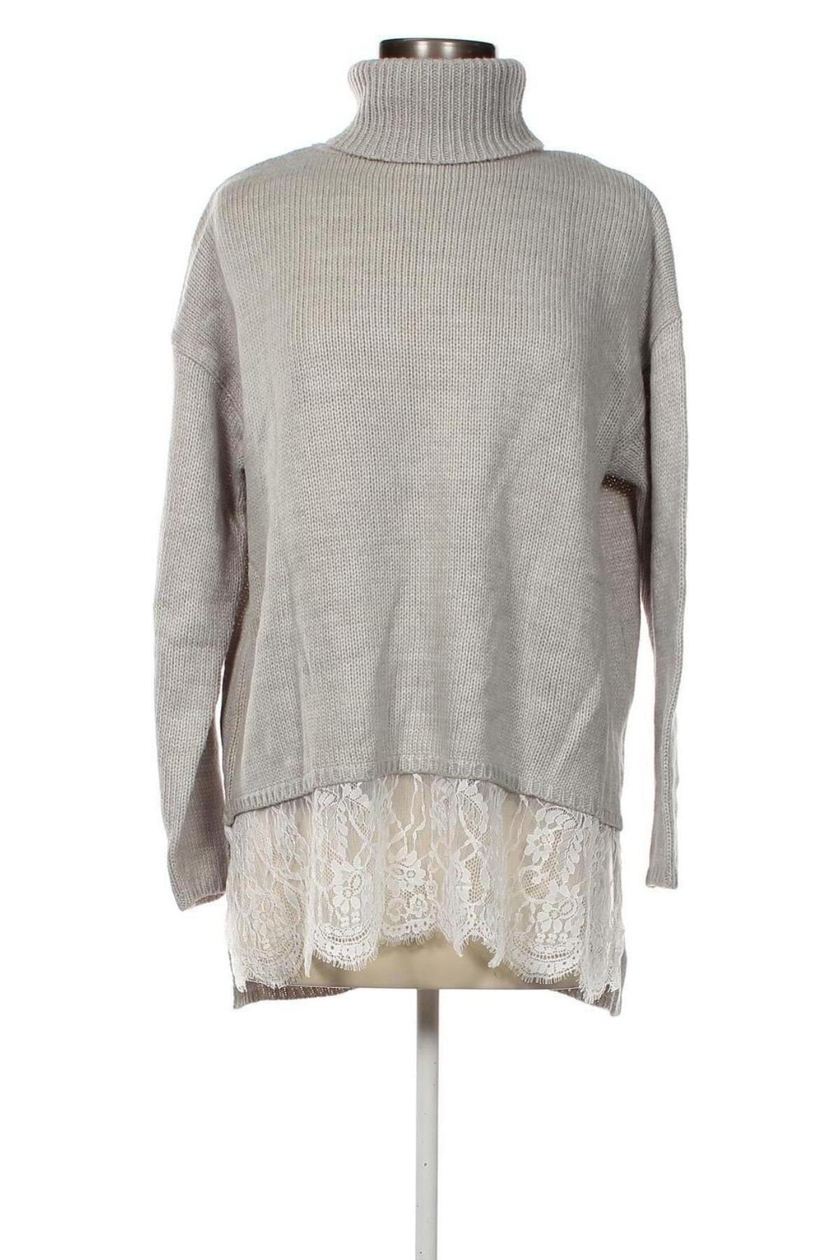 Γυναικείο πουλόβερ Yessica, Μέγεθος M, Χρώμα Γκρί, Τιμή 8,79 €