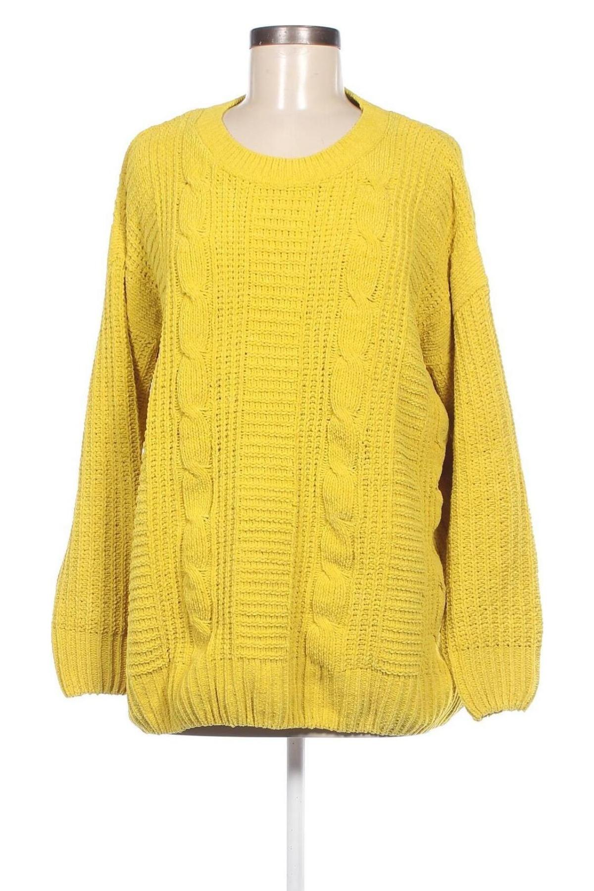 Damski sweter Yessica, Rozmiar L, Kolor Żółty, Cena 27,99 zł