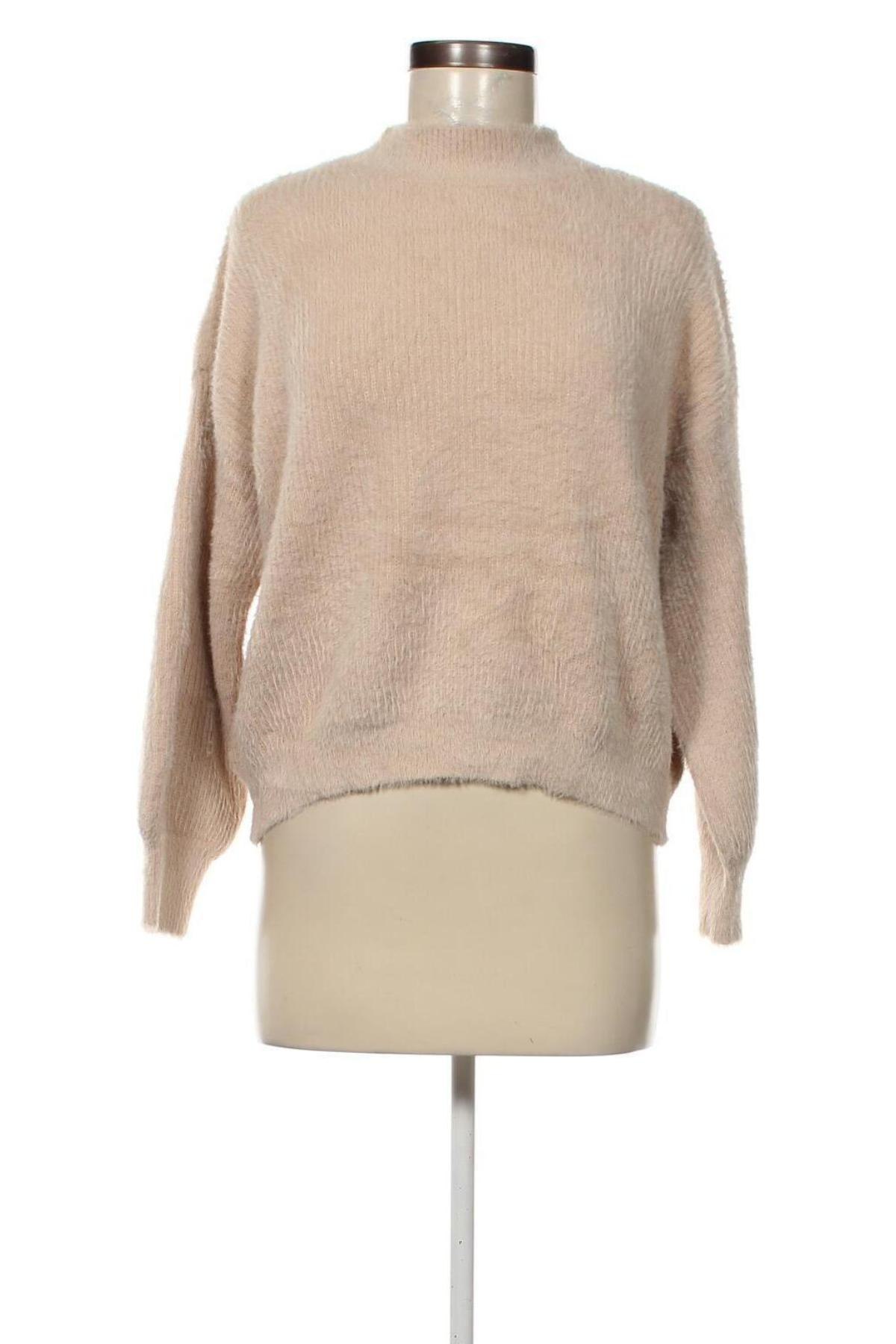 Γυναικείο πουλόβερ Yours Truly, Μέγεθος M, Χρώμα  Μπέζ, Τιμή 8,25 €