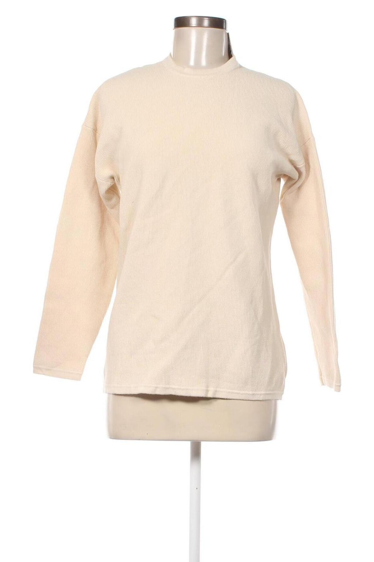 Дамски пуловер Zara, Размер S, Цвят Екрю, Цена 11,61 лв.