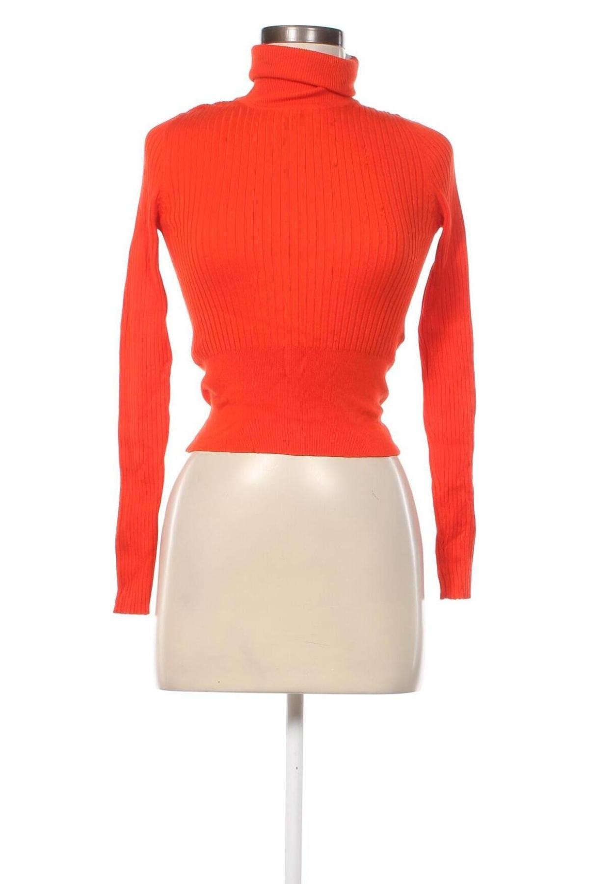 Damenpullover Zara, Größe S, Farbe Orange, Preis 9,77 €