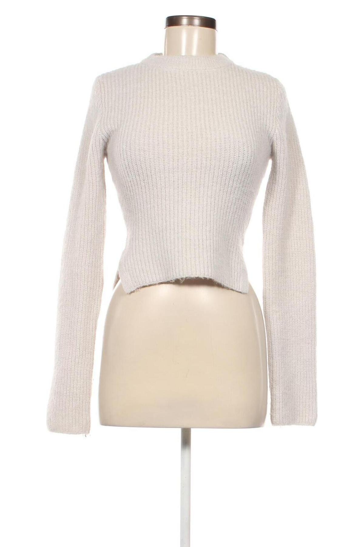 Damenpullover Zara, Größe M, Farbe Grau, Preis 8,64 €