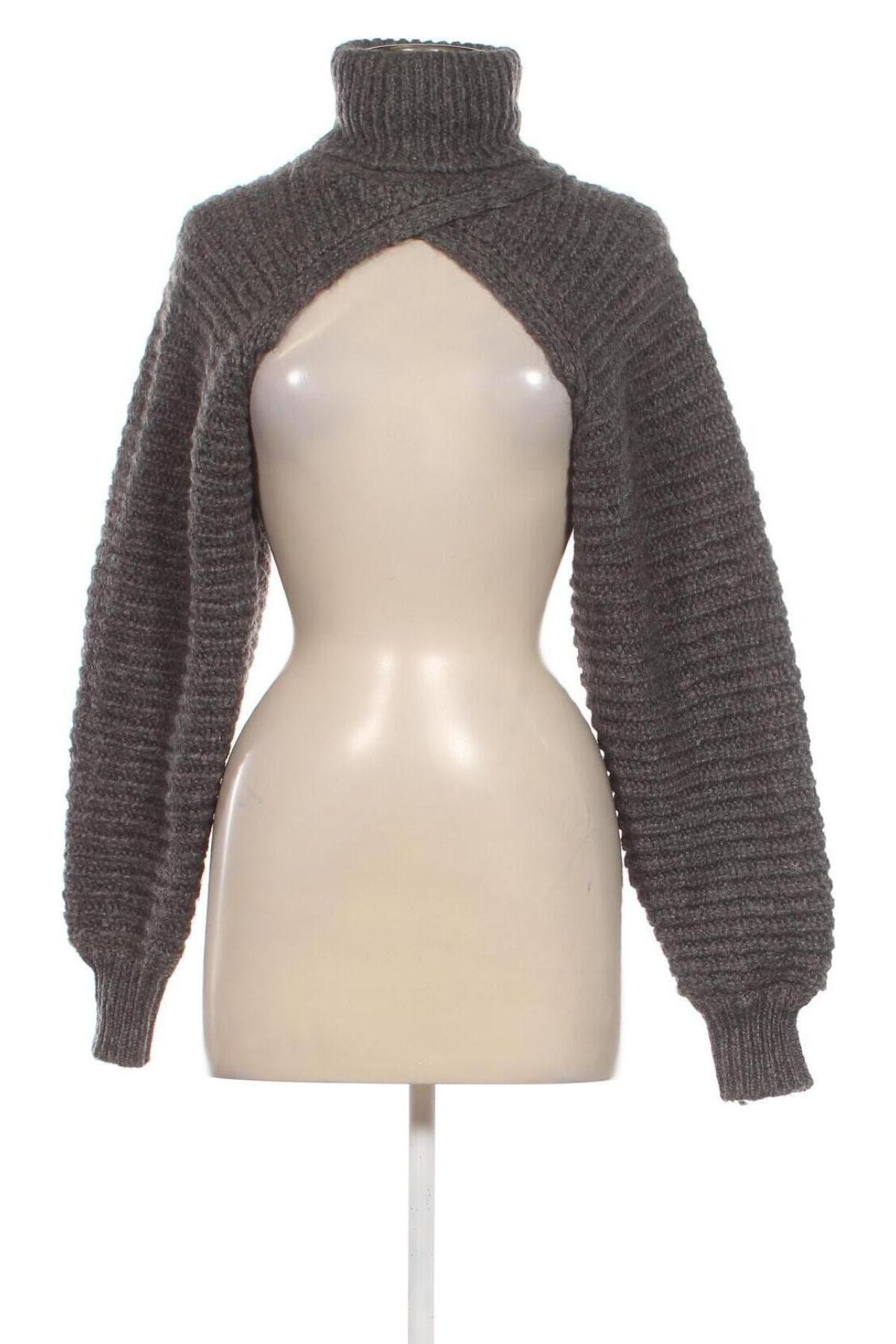 Damenpullover Zara, Größe M, Farbe Grau, Preis 9,21 €