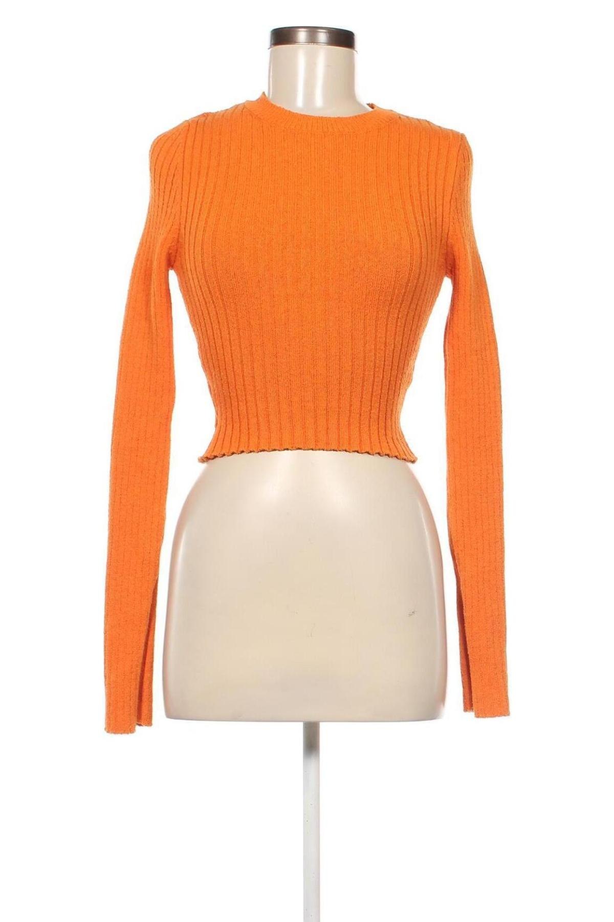 Damenpullover Zara, Größe S, Farbe Orange, Preis 9,21 €