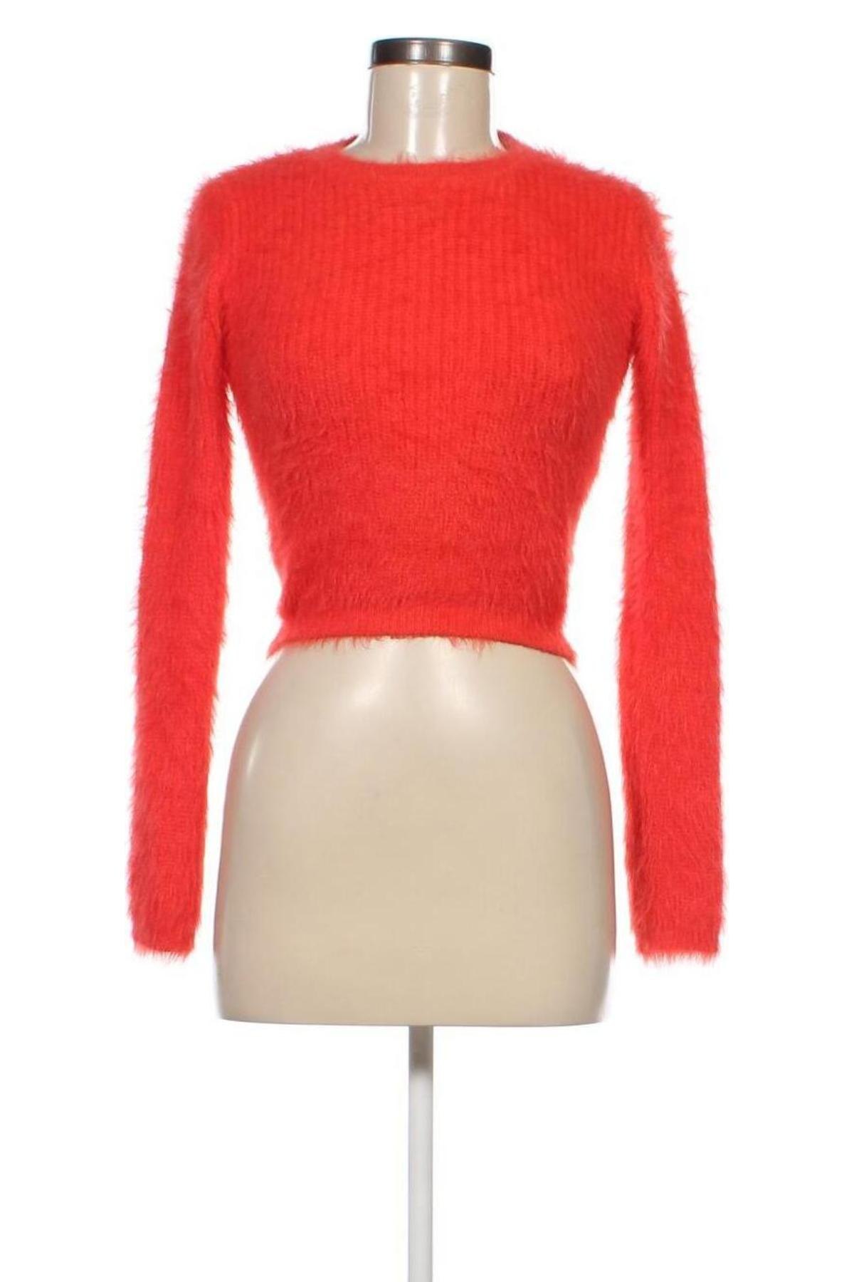 Damenpullover Zara, Größe S, Farbe Rot, Preis 8,64 €