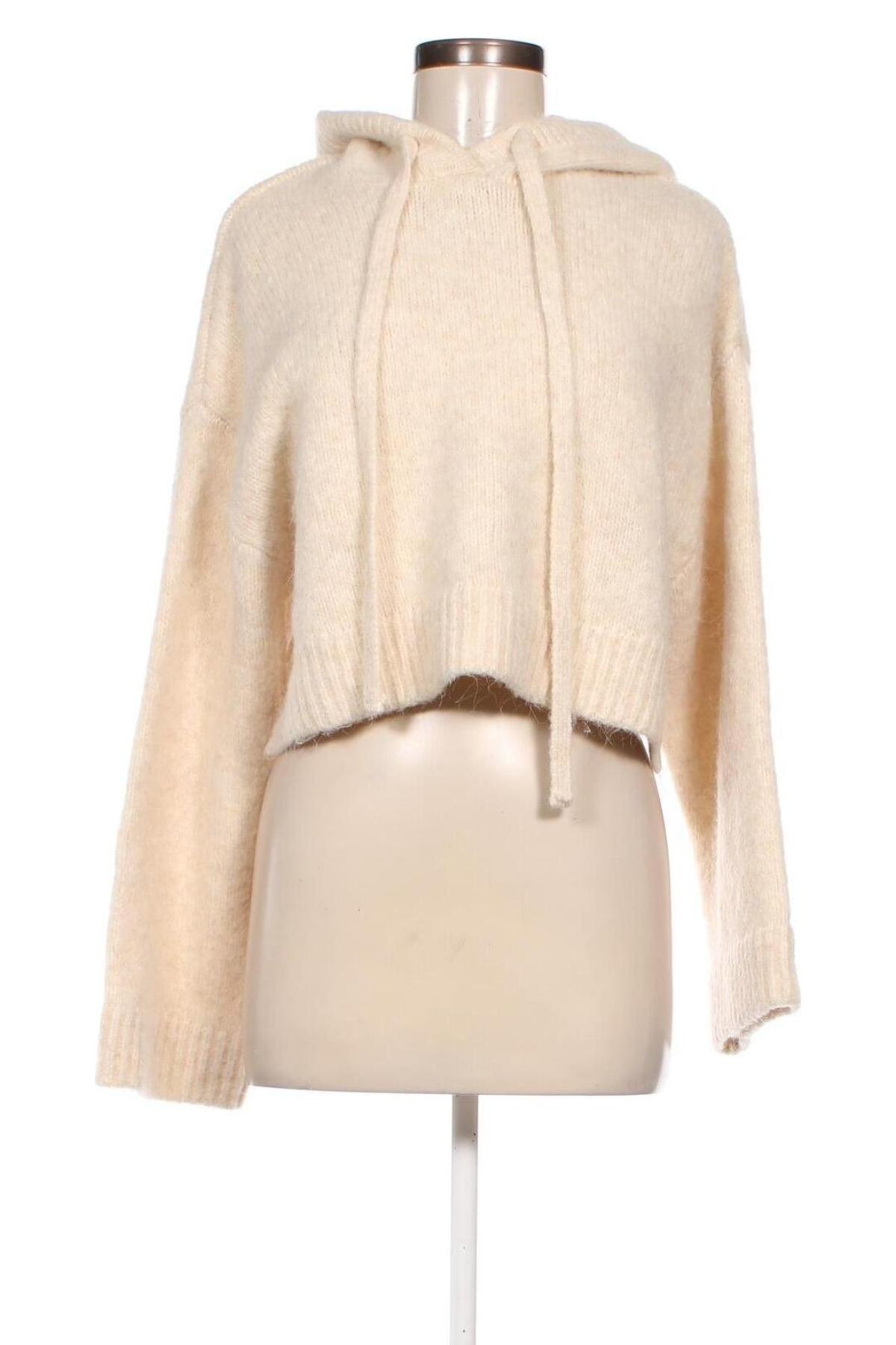 Damenpullover Zara, Größe XS, Farbe Beige, Preis 9,21 €