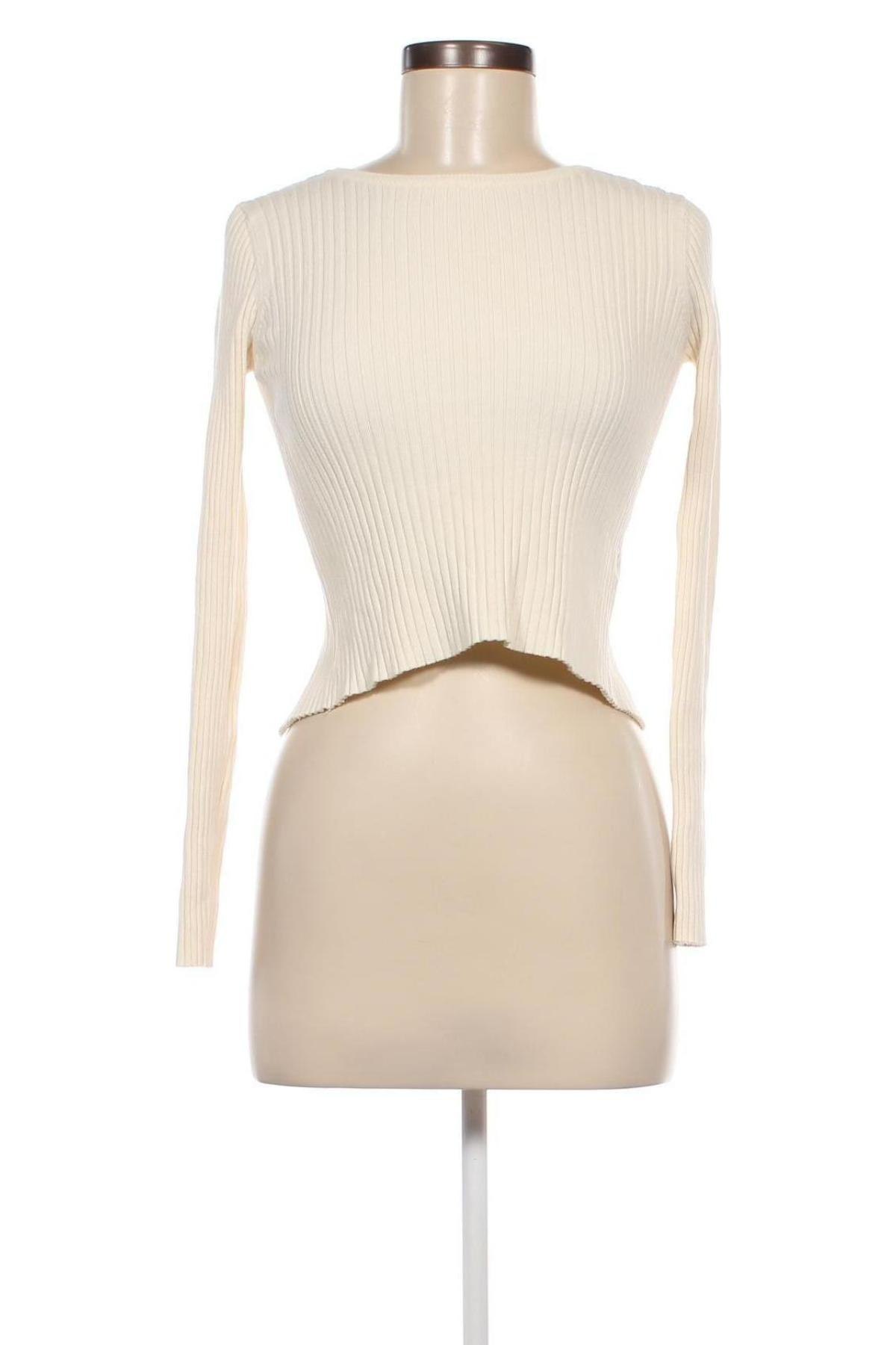 Γυναικείο πουλόβερ Zara Knitwear, Μέγεθος S, Χρώμα Εκρού, Τιμή 16,70 €