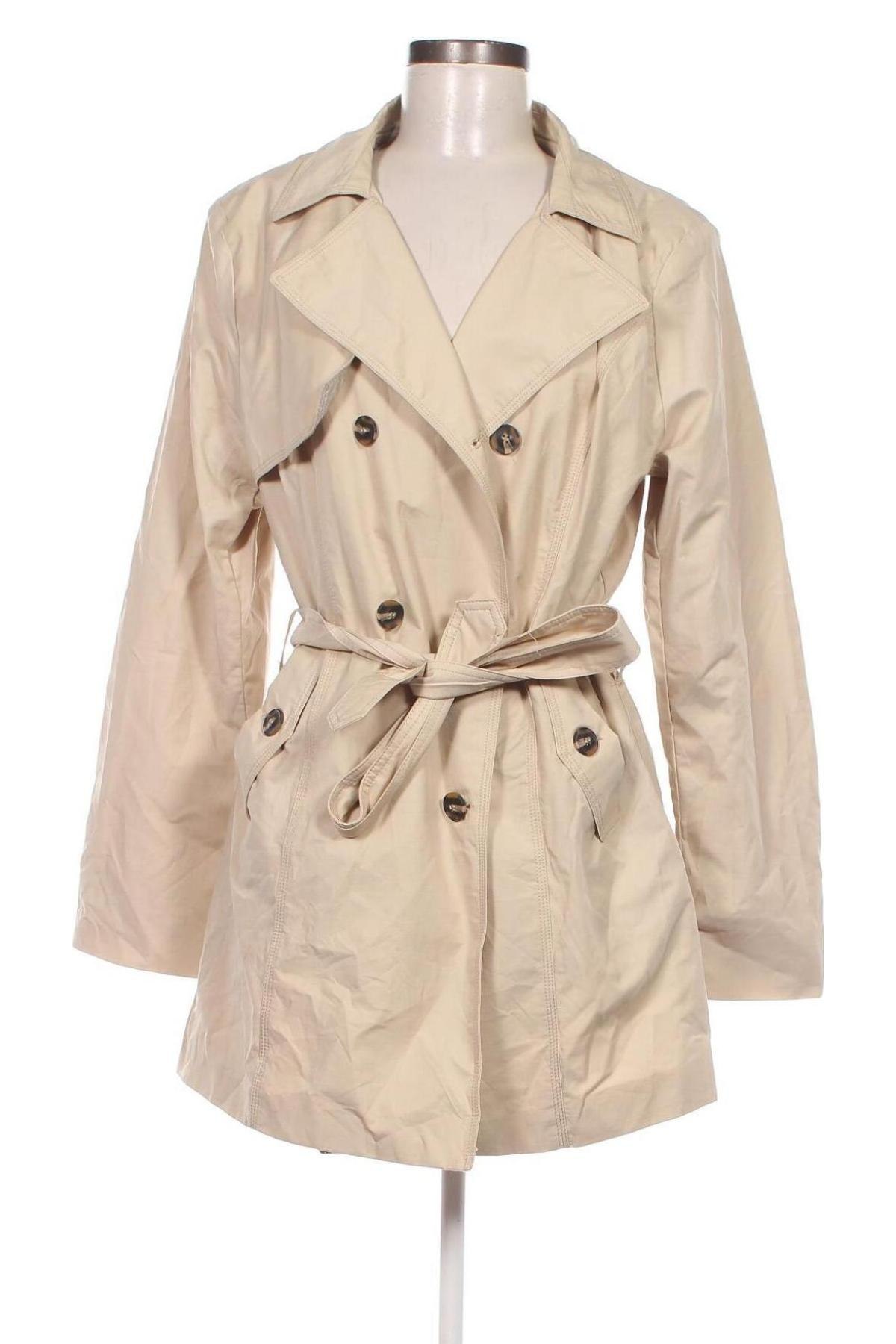 Damen Trench Coat, Größe XL, Farbe Beige, Preis € 83,99