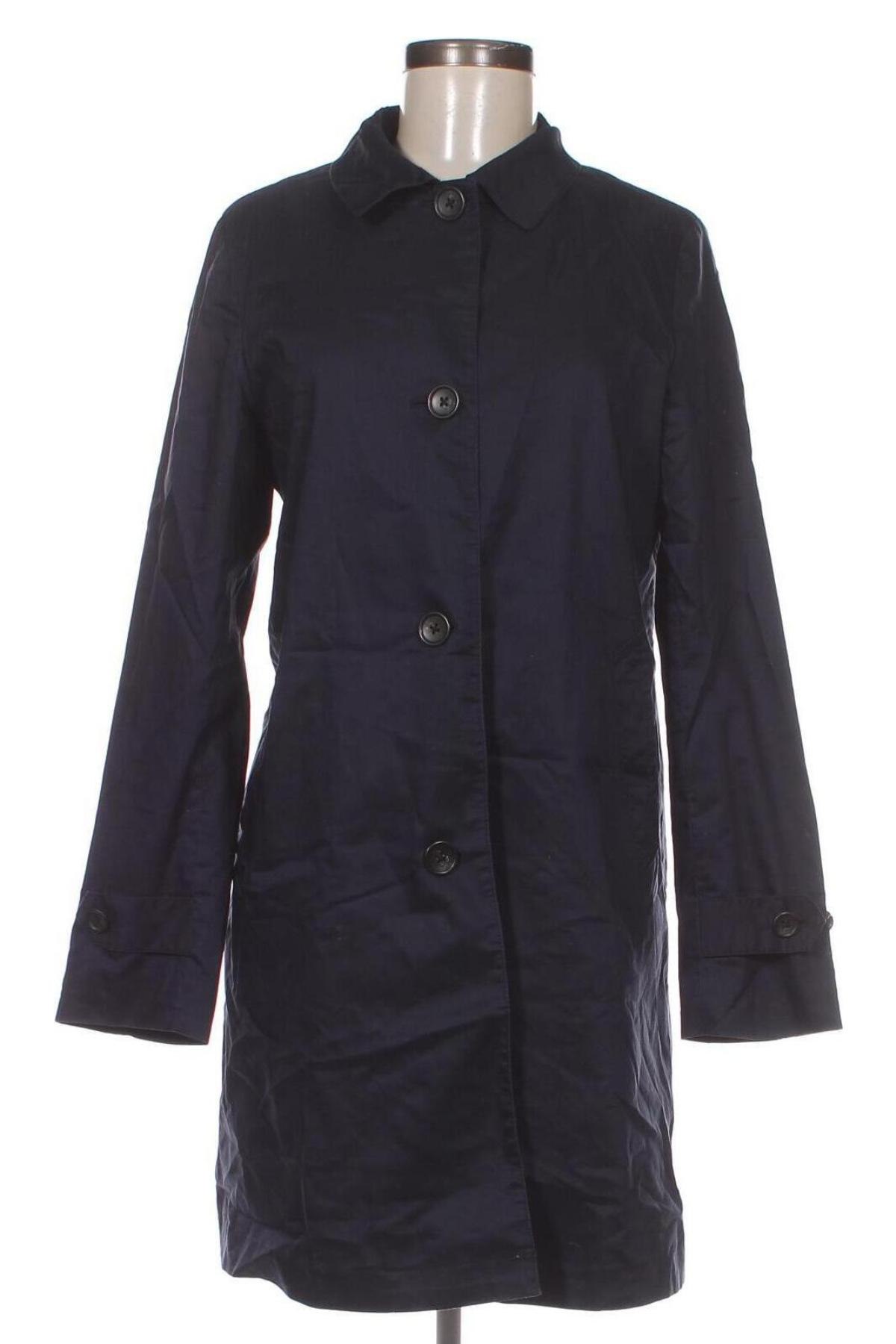 Damen Trenchcoat, Größe M, Farbe Blau, Preis 5,49 €