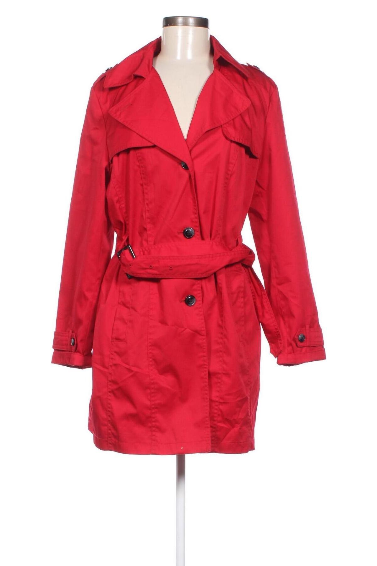 Damen Trench Coat C&A, Größe L, Farbe Rot, Preis € 23,49