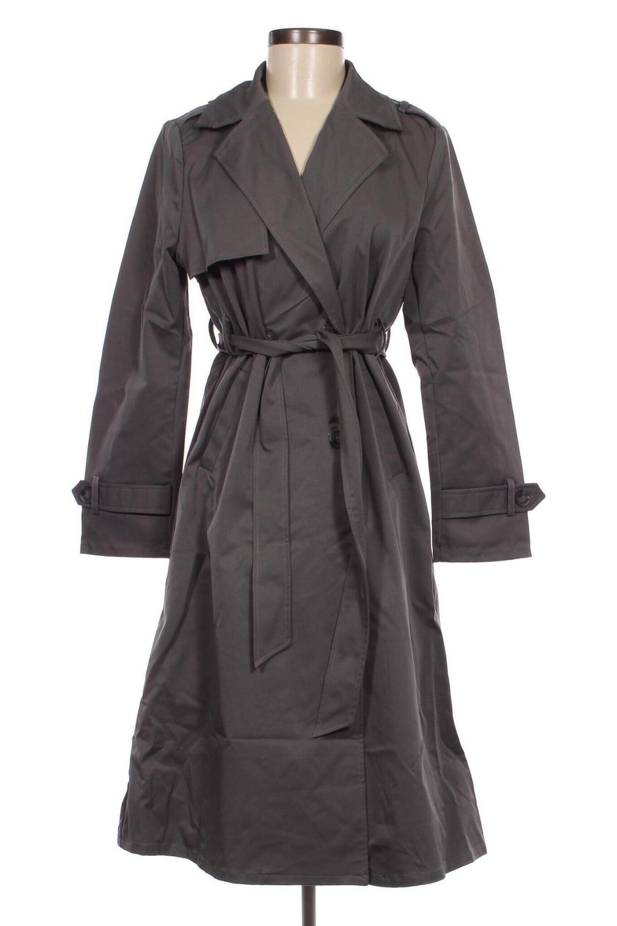 Damen Trench Coat DAZY, Größe M, Farbe Grau, Preis € 20,71