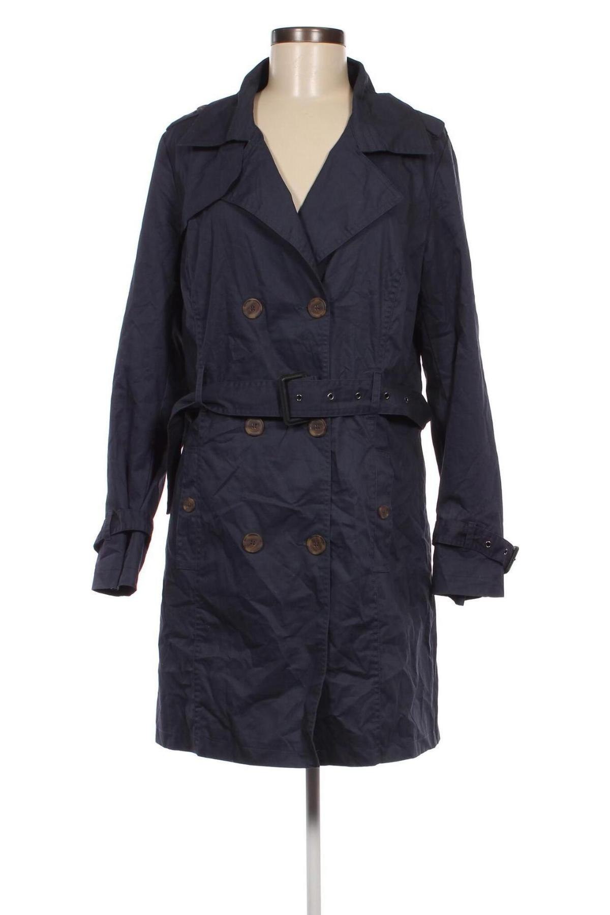 Trench de femei Esmara, Mărime XL, Culoare Albastru, Preț 246,99 Lei