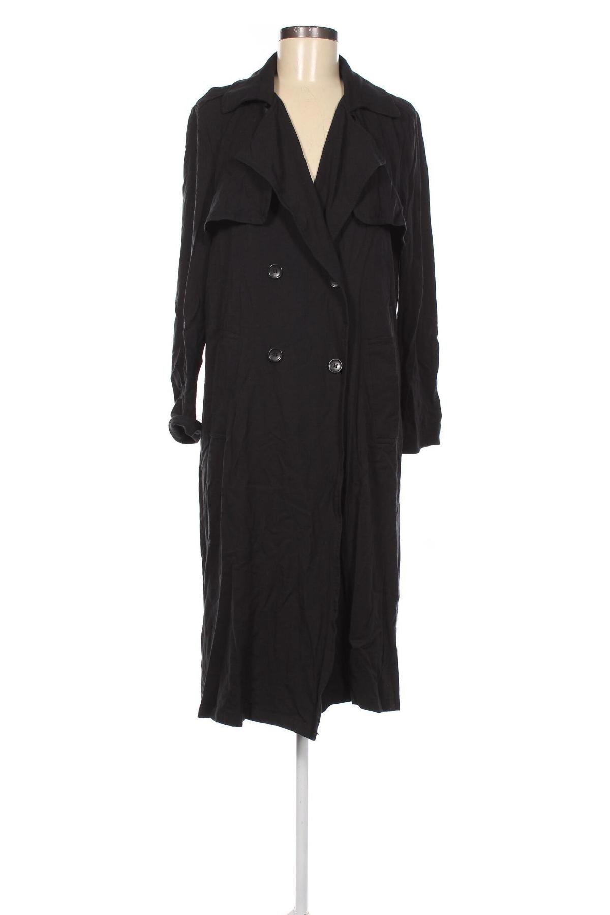 Damen Trench Coat H&M, Größe M, Farbe Schwarz, Preis € 26,85