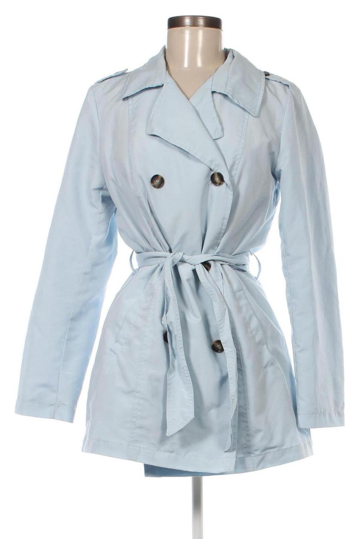 Damen Trench Coat Jean Pascale, Größe S, Farbe Blau, Preis € 7,06