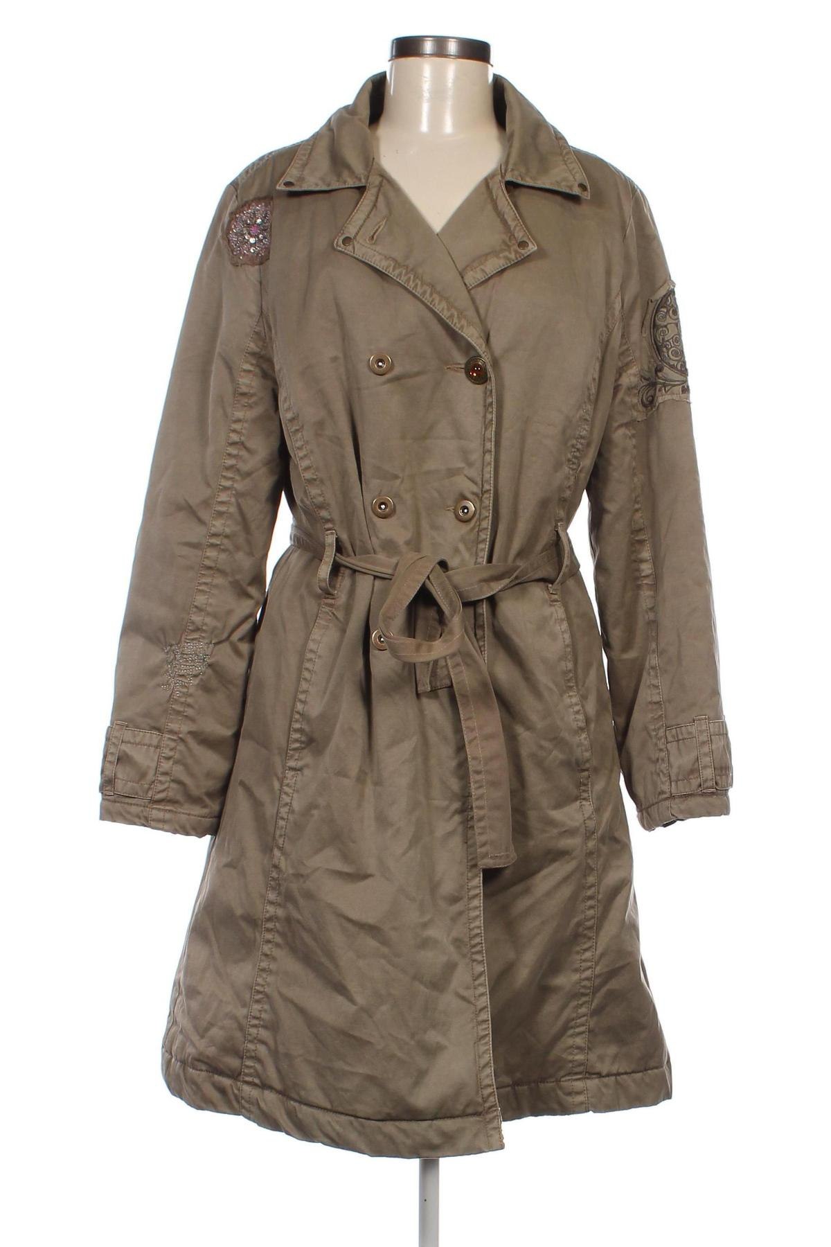 Damen Trench Coat Ks, Größe L, Farbe Beige, Preis € 23,49