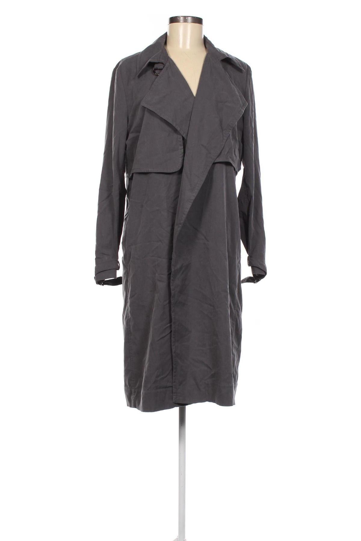 Damen Trench Coat Mango, Größe L, Farbe Grau, Preis € 24,50