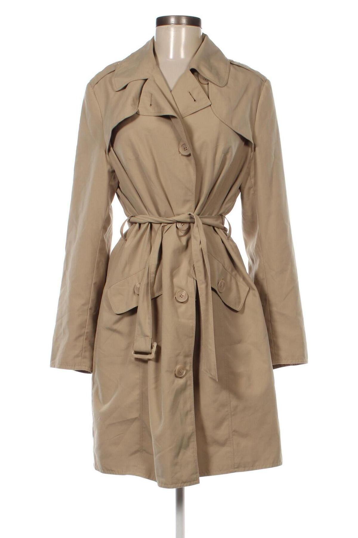Damen Trenchcoat Marks & Spencer, Größe L, Farbe Beige, Preis 11,41 €