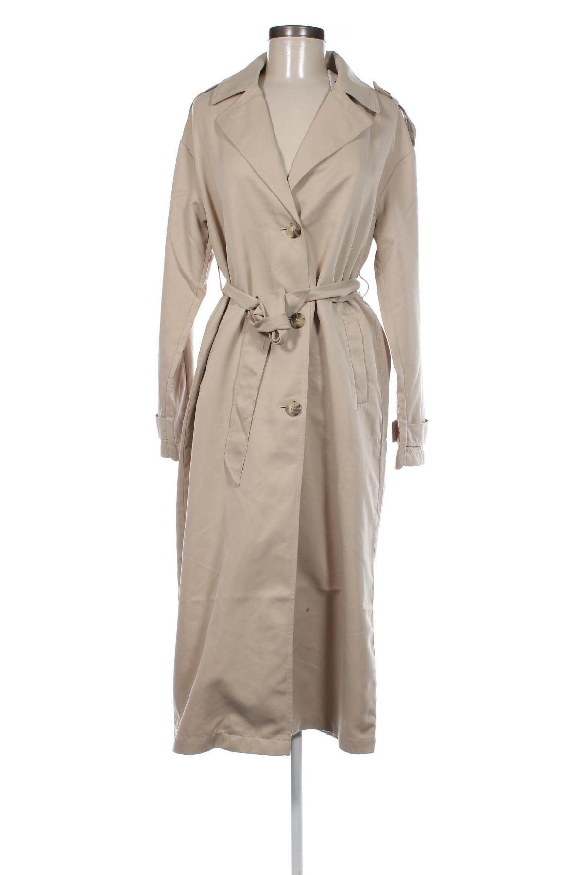 Damen Trenchcoat ONLY, Größe XS, Farbe Beige, Preis 22,27 €
