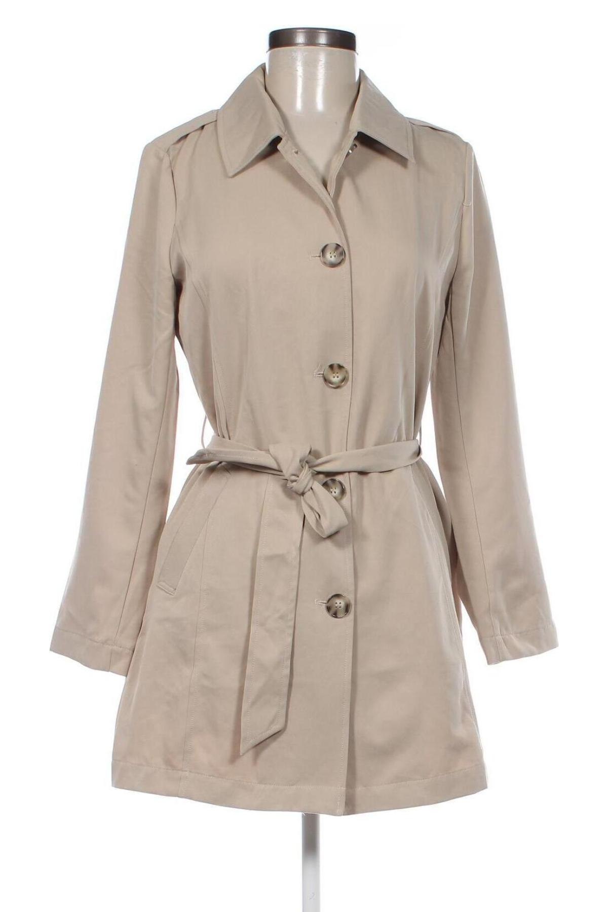 Damen Trenchcoat ONLY, Größe XS, Farbe Beige, Preis 8,35 €