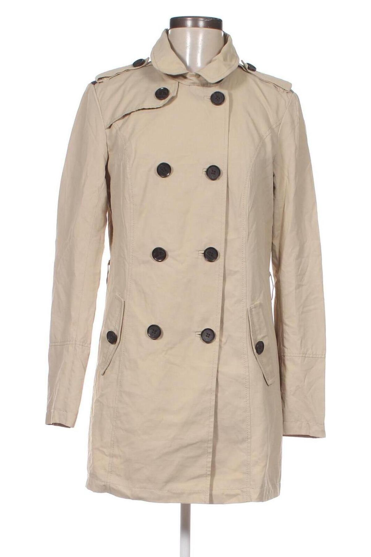 Damen Trenchcoat ONLY, Größe M, Farbe Beige, Preis 13,36 €