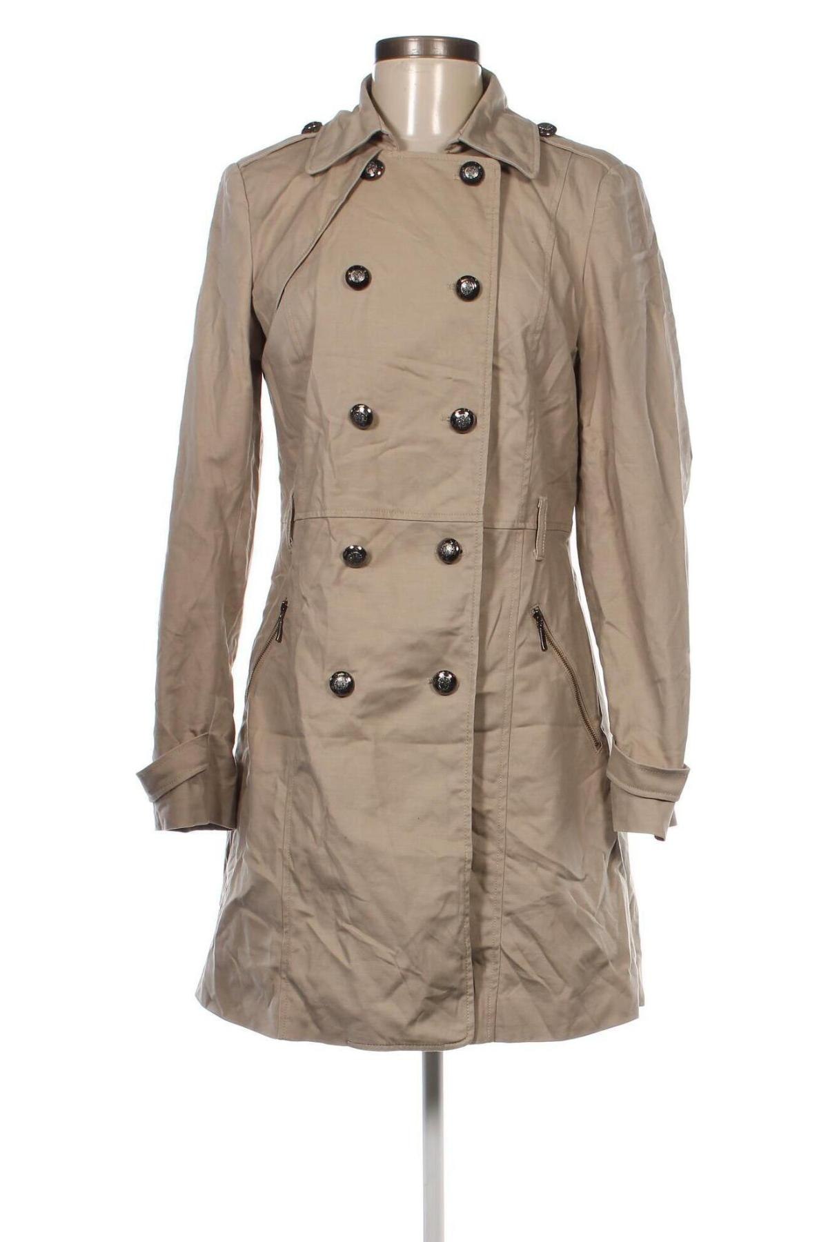 Damen Trenchcoat Promod, Größe M, Farbe Beige, Preis 29,23 €