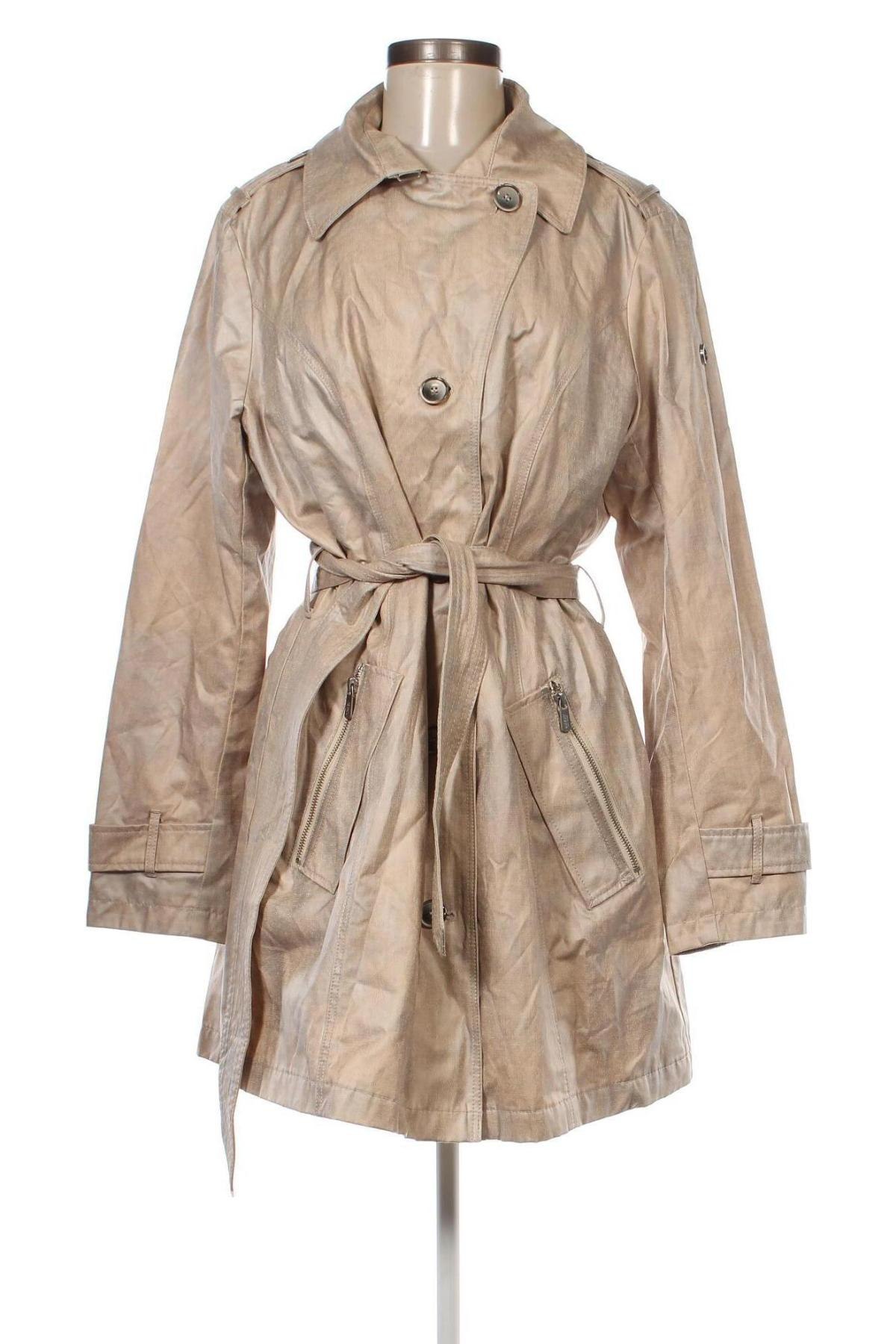 Damen Trenchcoat Reset, Größe L, Farbe Beige, Preis 46,21 €
