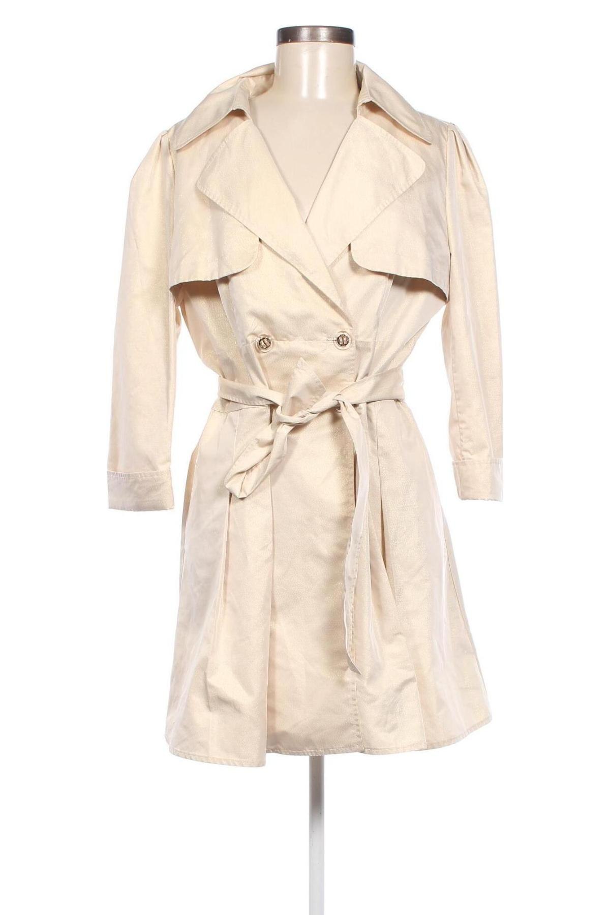 Damen Trenchcoat Rocco Barocco, Größe M, Farbe Ecru, Preis 15,16 €