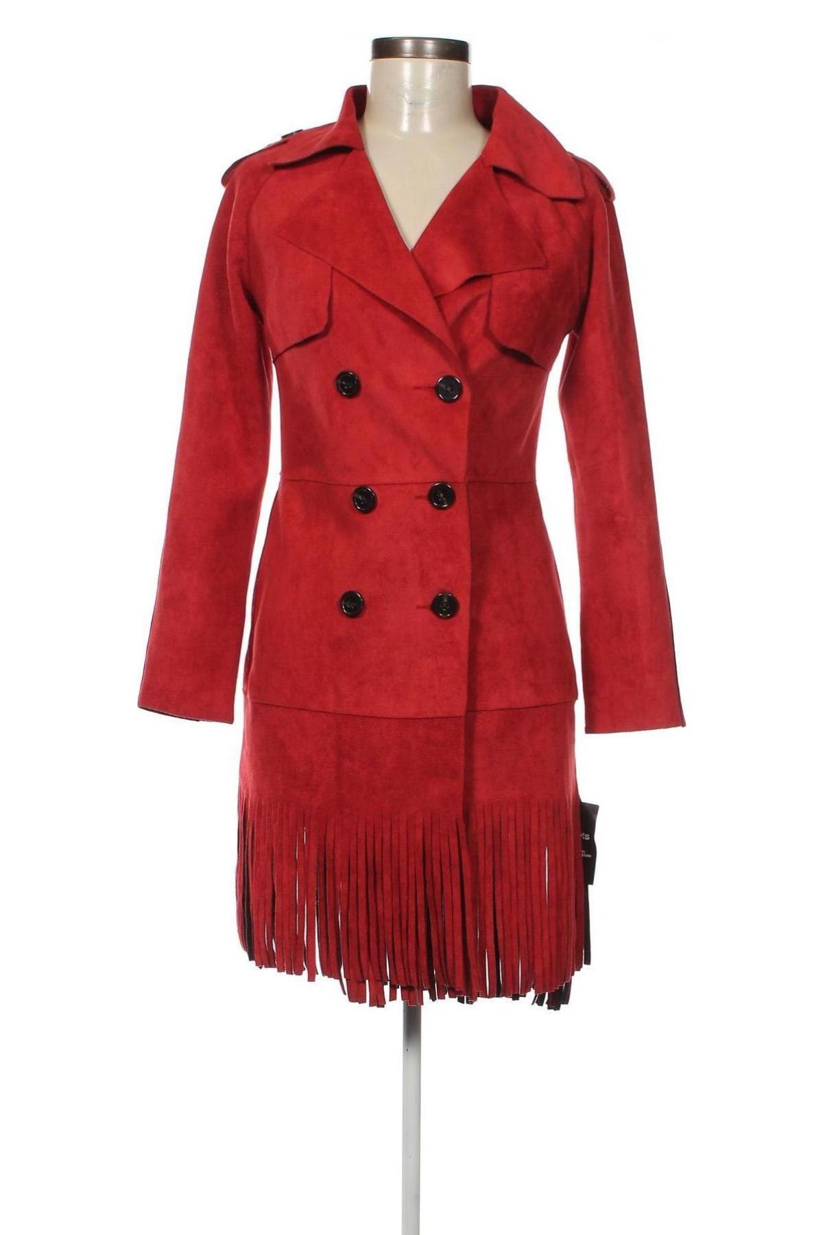 Dámský přechodný kabát  Storets, Velikost XS, Barva Červená, Cena  1 722,00 Kč