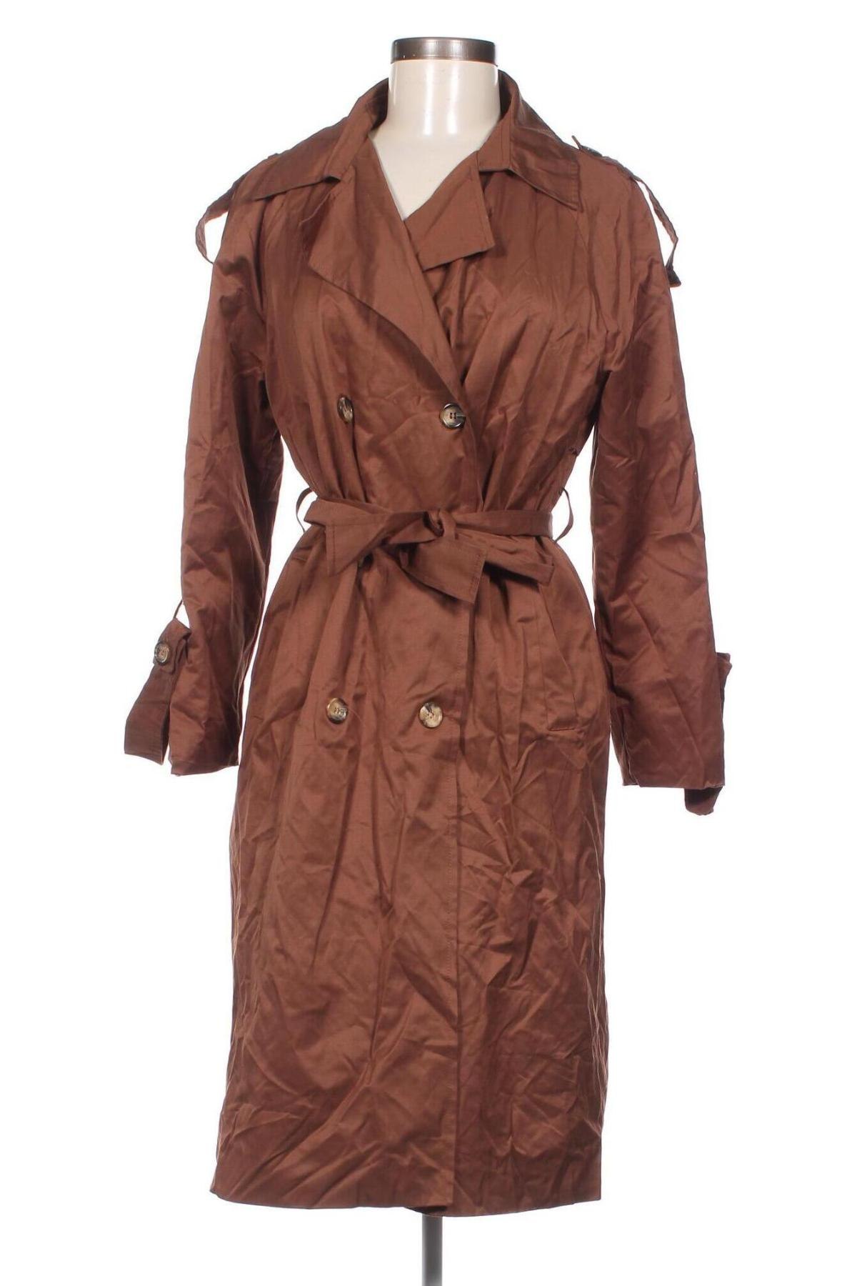 Damen Trench Coat Trendyol, Größe S, Farbe Braun, Preis € 32,88