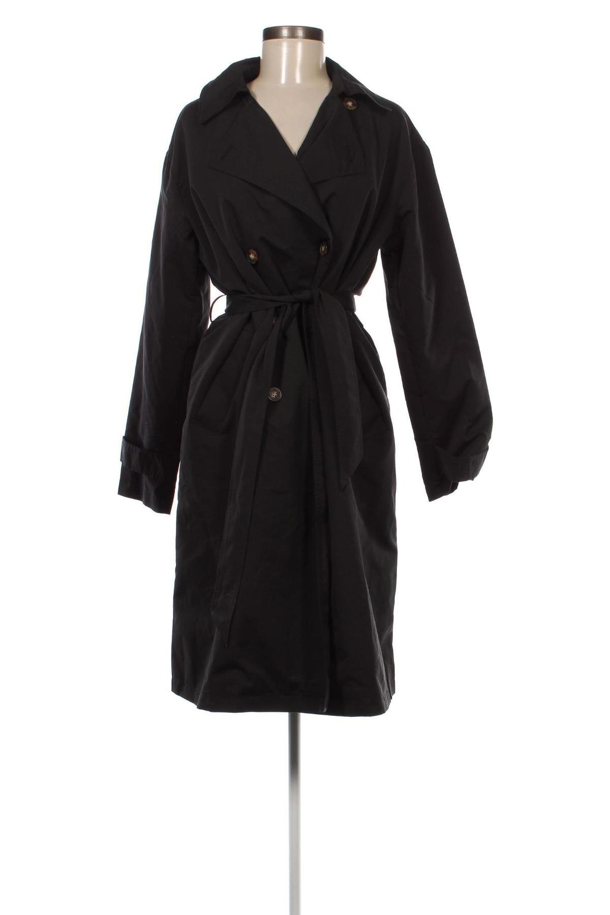 Damen Trench Coat Vero Moda, Größe S, Farbe Schwarz, Preis € 16,70
