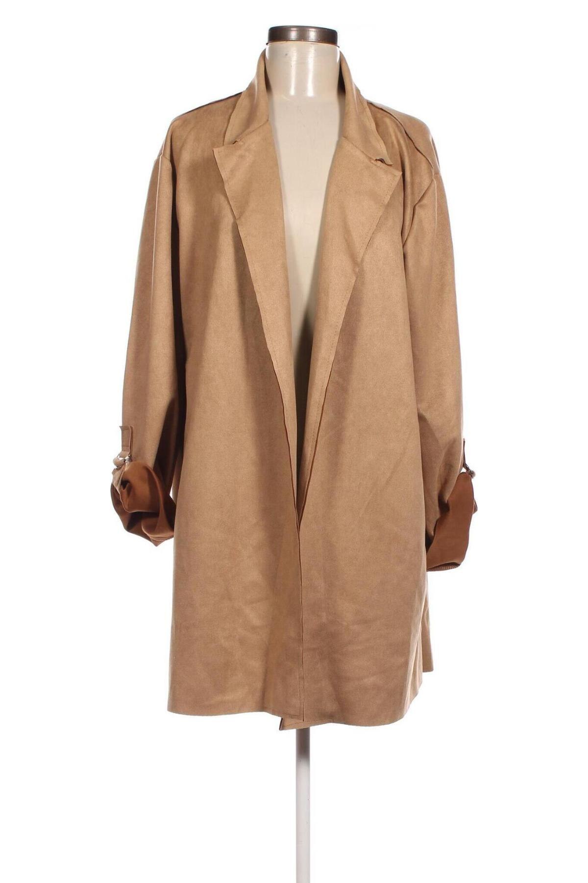 Damen Trenchcoat Z One by Zabaione, Größe XXL, Farbe Beige, Preis 43,30 €