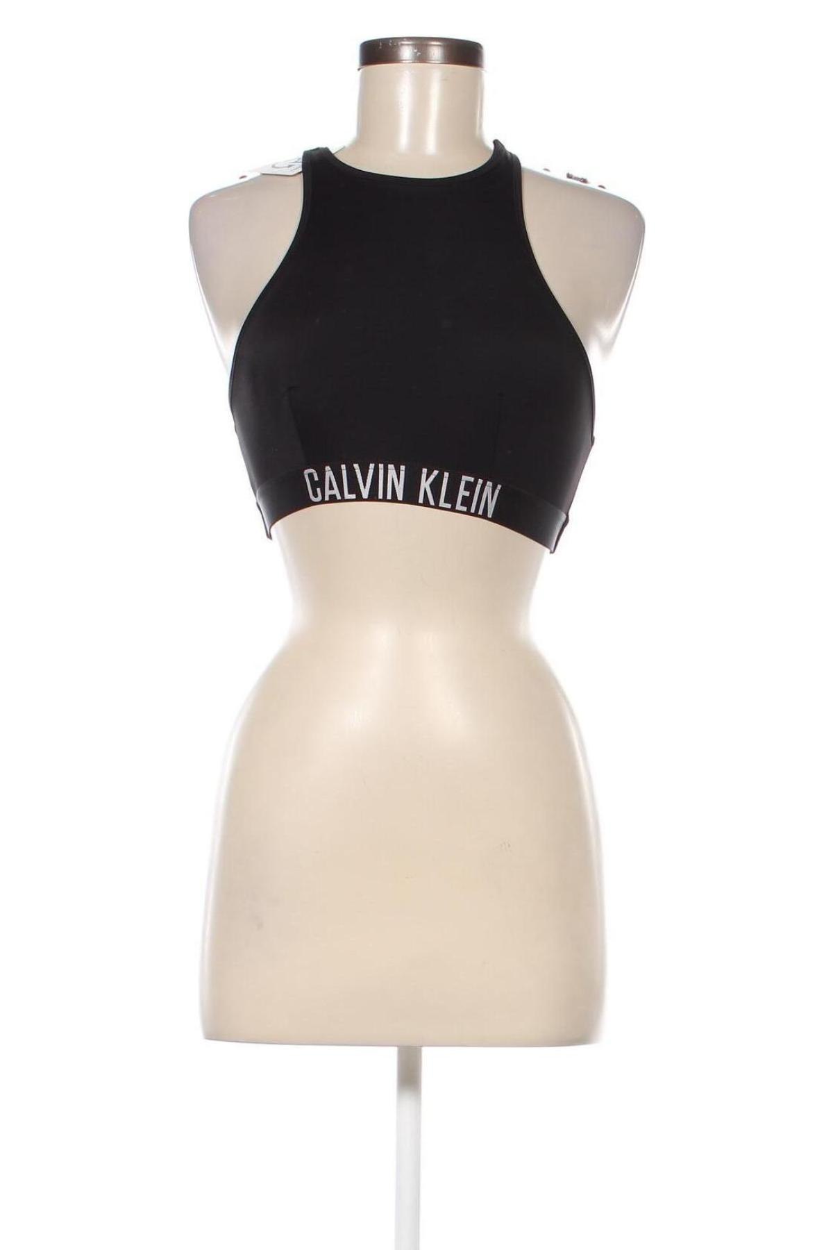 Γυναίκειο αθλητικό τοπ Calvin Klein Swimwear, Μέγεθος M, Χρώμα Μαύρο, Τιμή 39,69 €