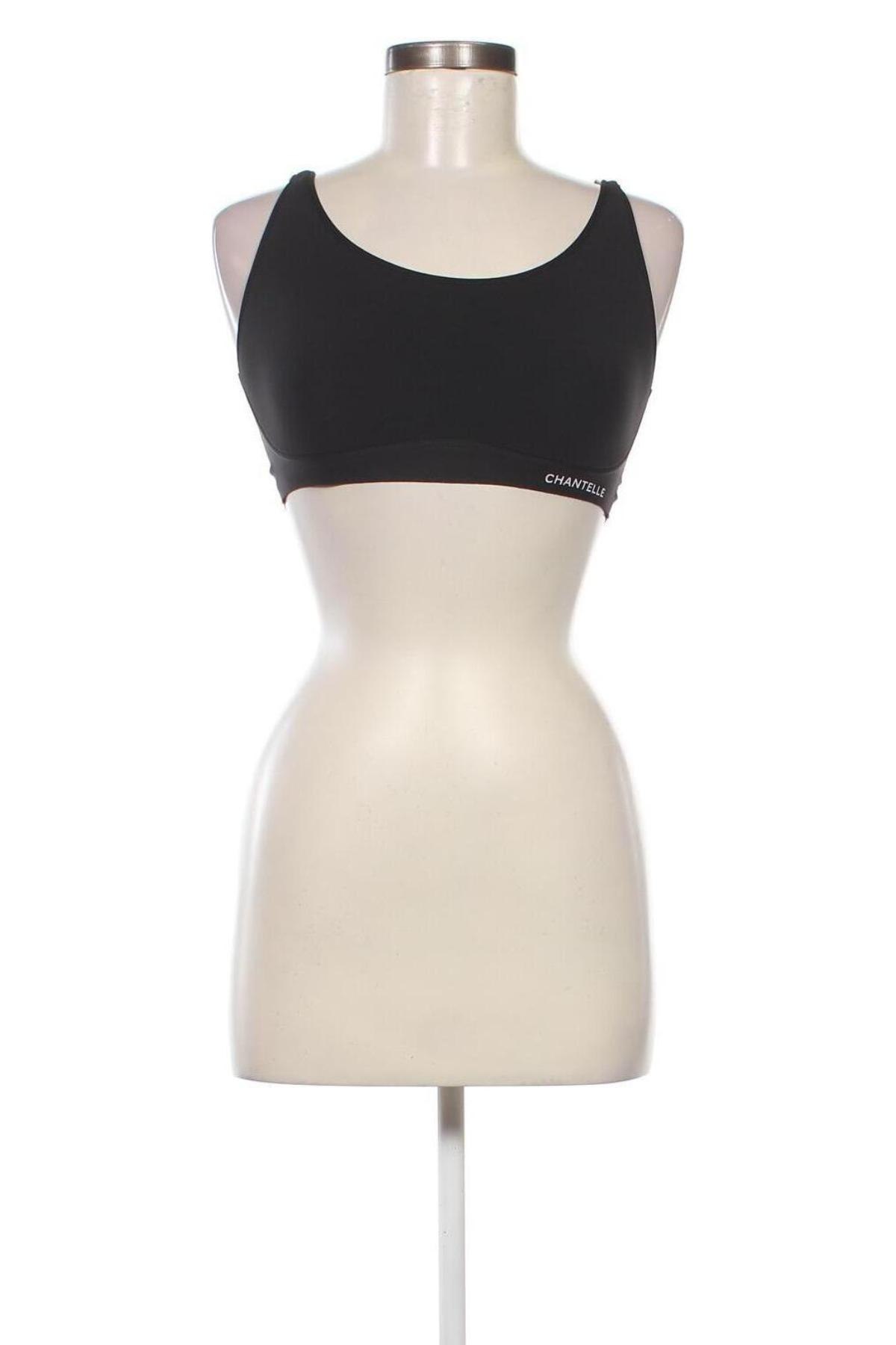 Damen Sporttop Chantelle, Größe M, Farbe Schwarz, Preis 21,13 €