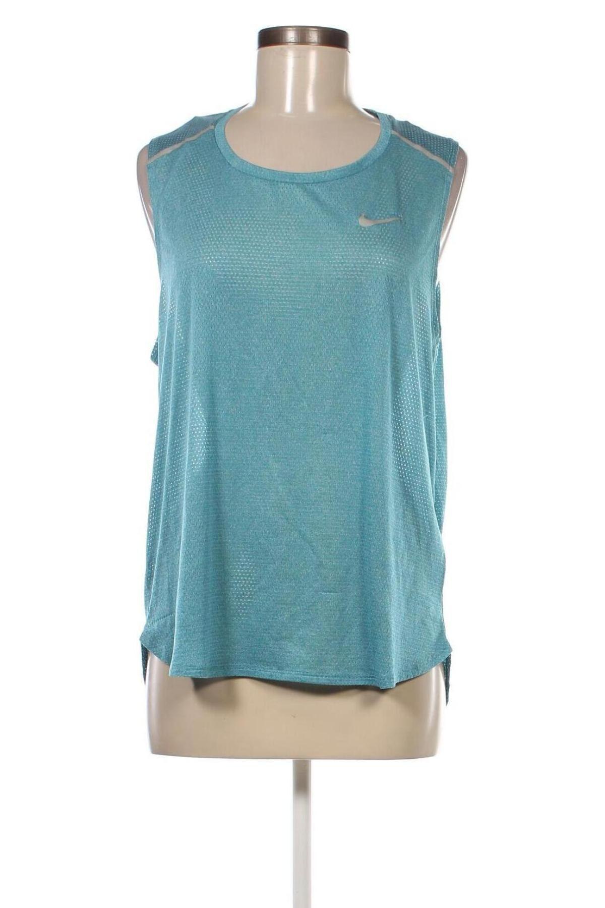 Γυναίκειο αθλητικό τοπ Nike, Μέγεθος XL, Χρώμα Μπλέ, Τιμή 10,78 €