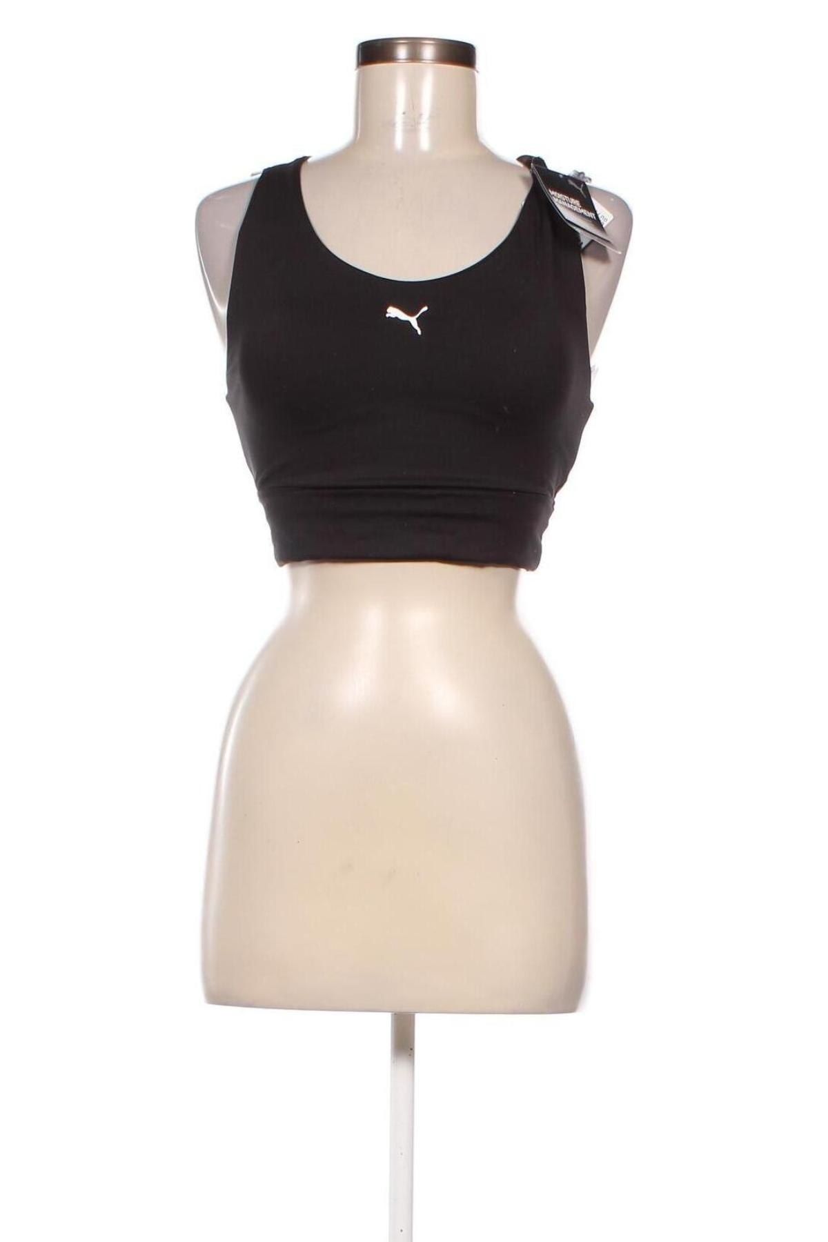 Damen Sporttop PUMA, Größe S, Farbe Schwarz, Preis 17,86 €