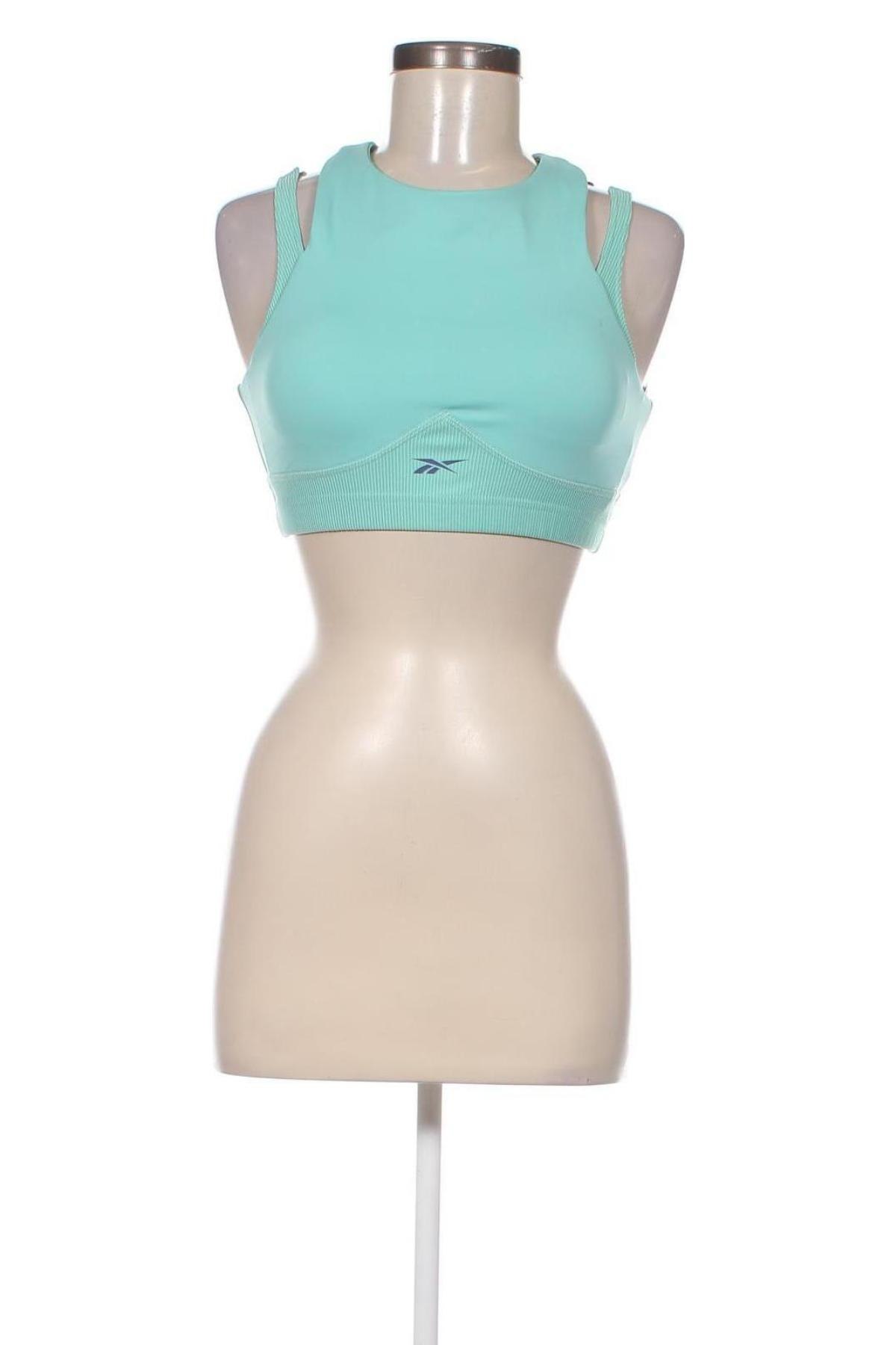 Damen Sporttop Reebok, Größe M, Farbe Grün, Preis 39,69 €