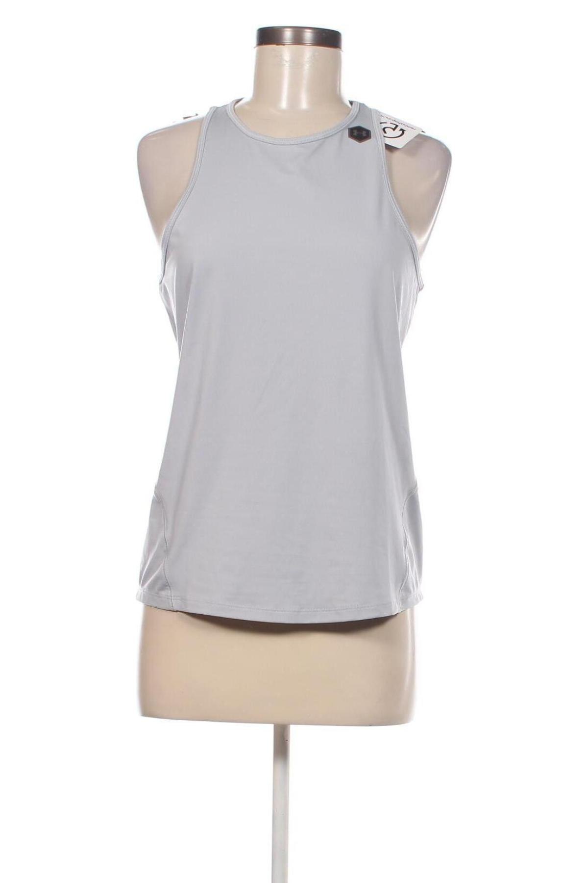 Damen Sporttop Under Armour, Größe M, Farbe Grau, Preis 34,78 €