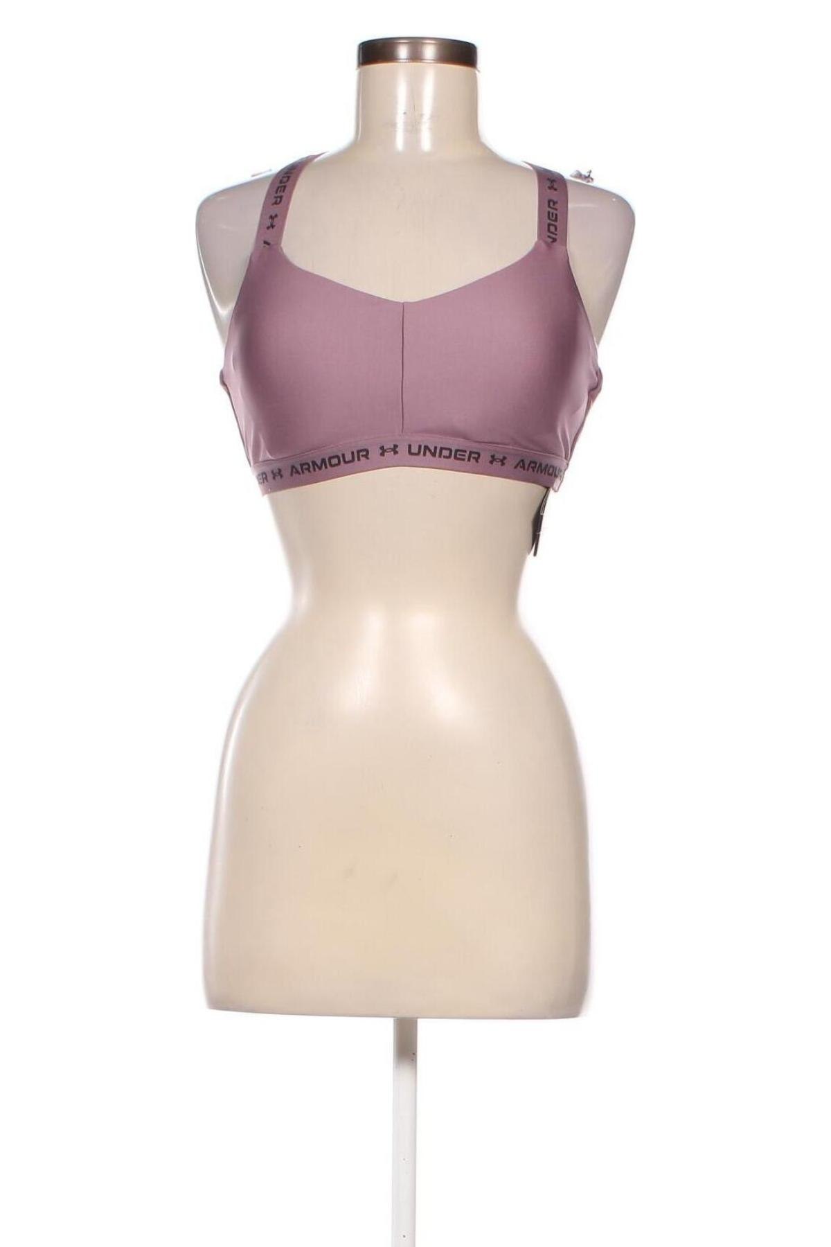 Damen Sporttop Under Armour, Größe M, Farbe Aschrosa, Preis € 39,69