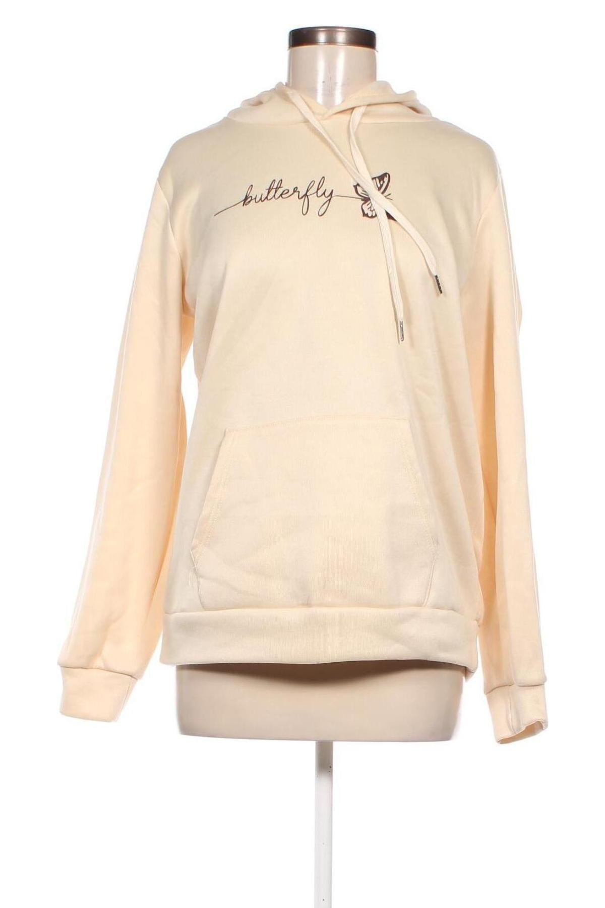 Damen Sweatshirt, Größe S, Farbe Ecru, Preis 7,87 €