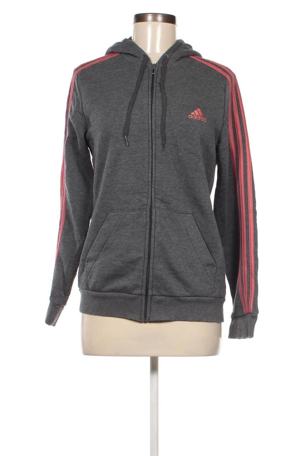 Damen Sweatshirt Adidas, Größe M, Farbe Grau, Preis € 25,05