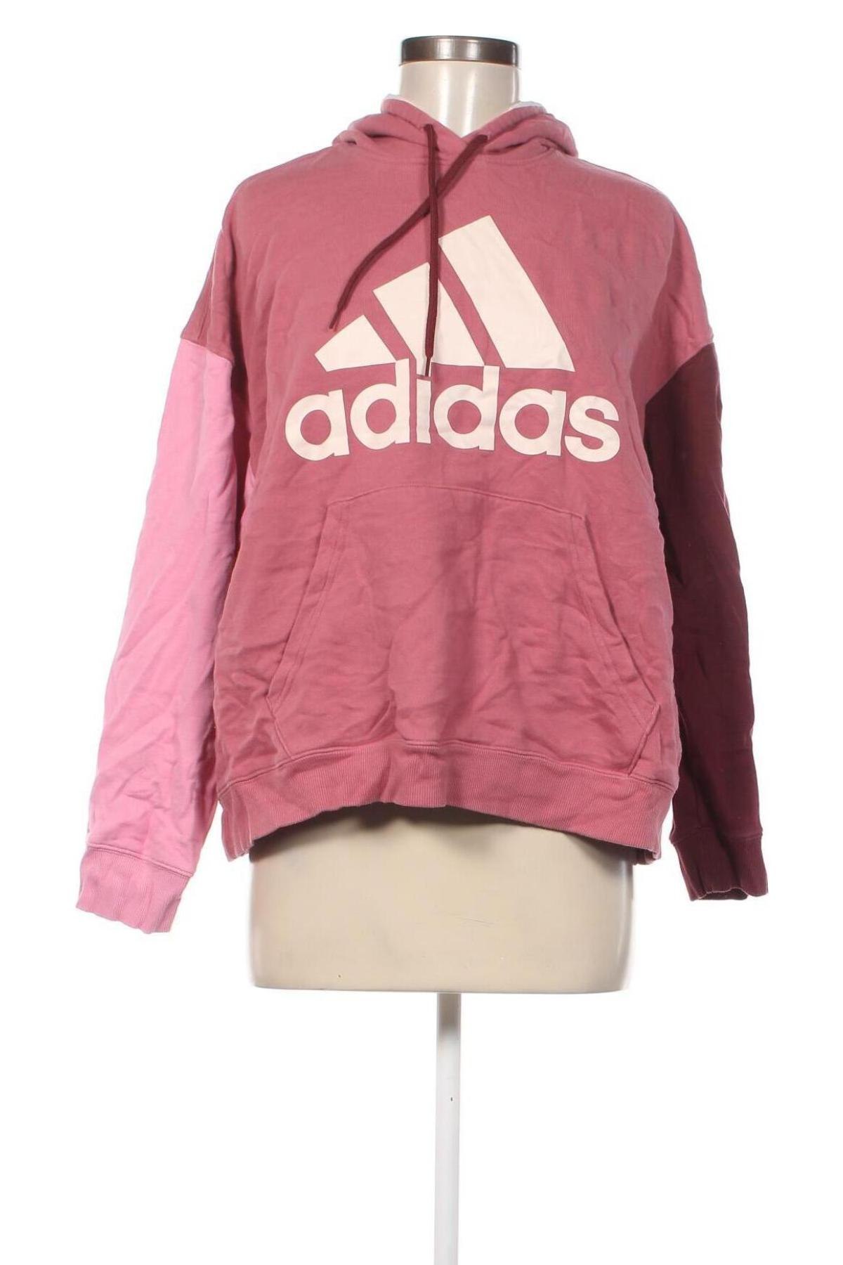 Damen Sweatshirt Adidas, Größe XL, Farbe Rosa, Preis 30,06 €