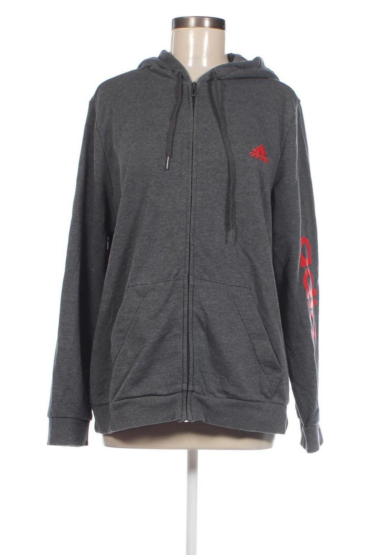 Damen Sweatshirt Adidas, Größe XL, Farbe Grau, Preis 30,06 €