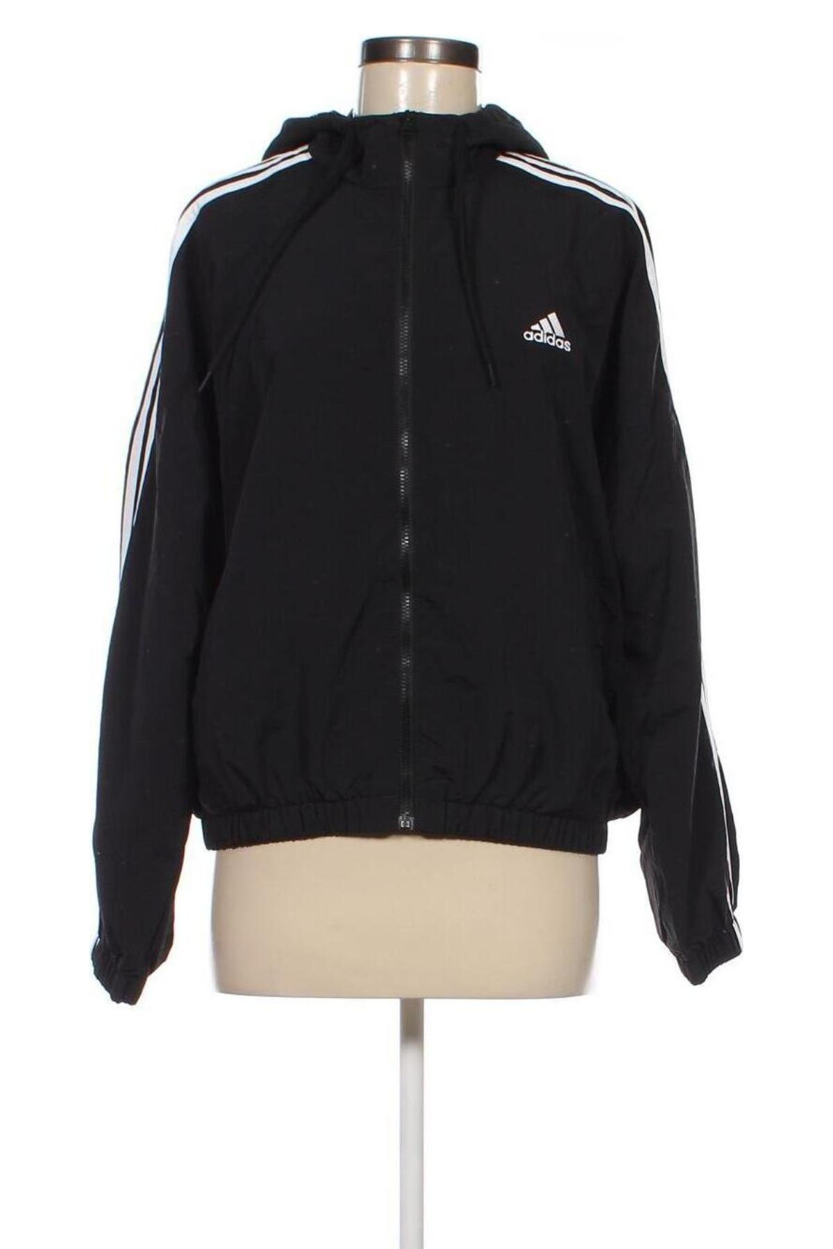 Γυναικείο φούτερ Adidas, Μέγεθος L, Χρώμα Μαύρο, Τιμή 27,84 €