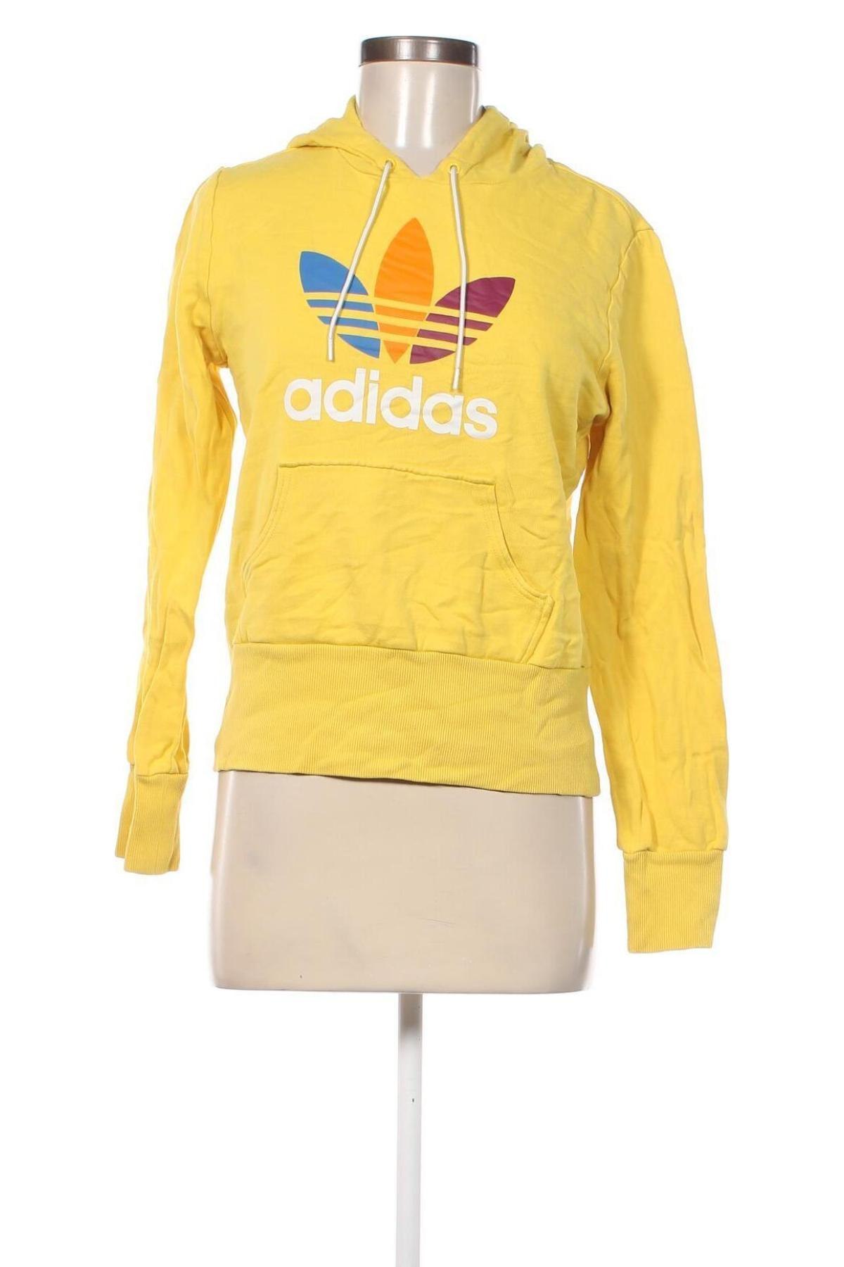 Hanorac de femei Adidas Originals, Mărime M, Culoare Galben, Preț 118,42 Lei