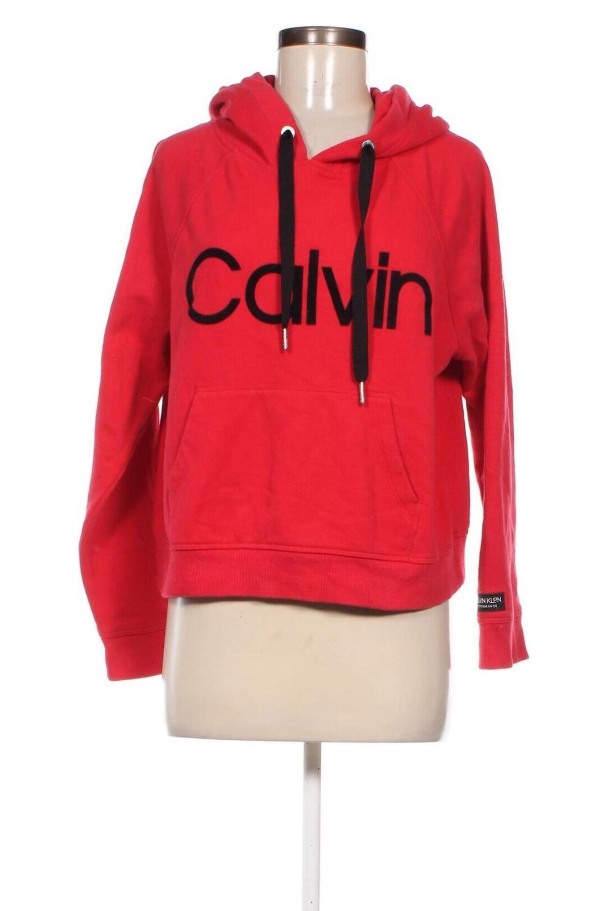 Hanorac de femei Calvin Klein, Mărime L, Culoare Roșu, Preț 242,77 Lei